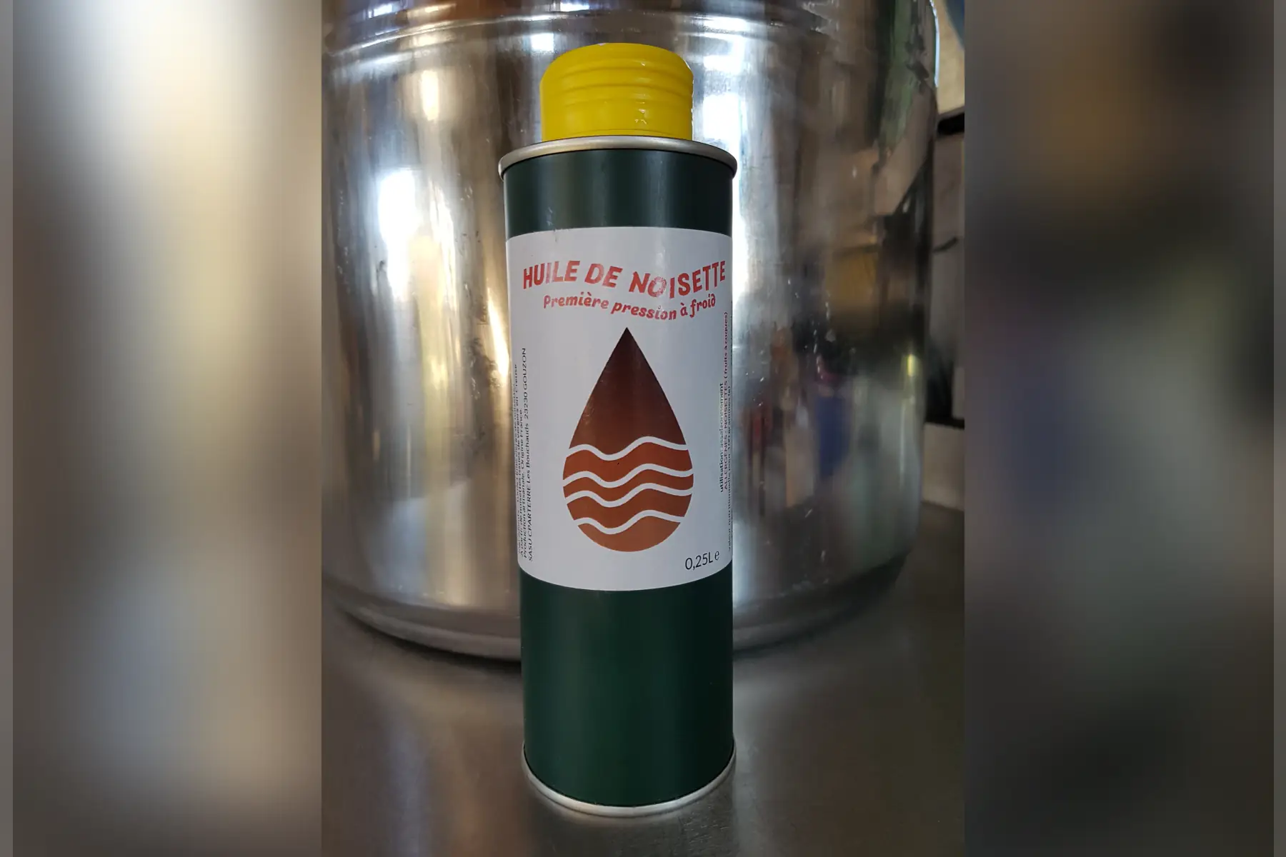 Huile vierge de noisette