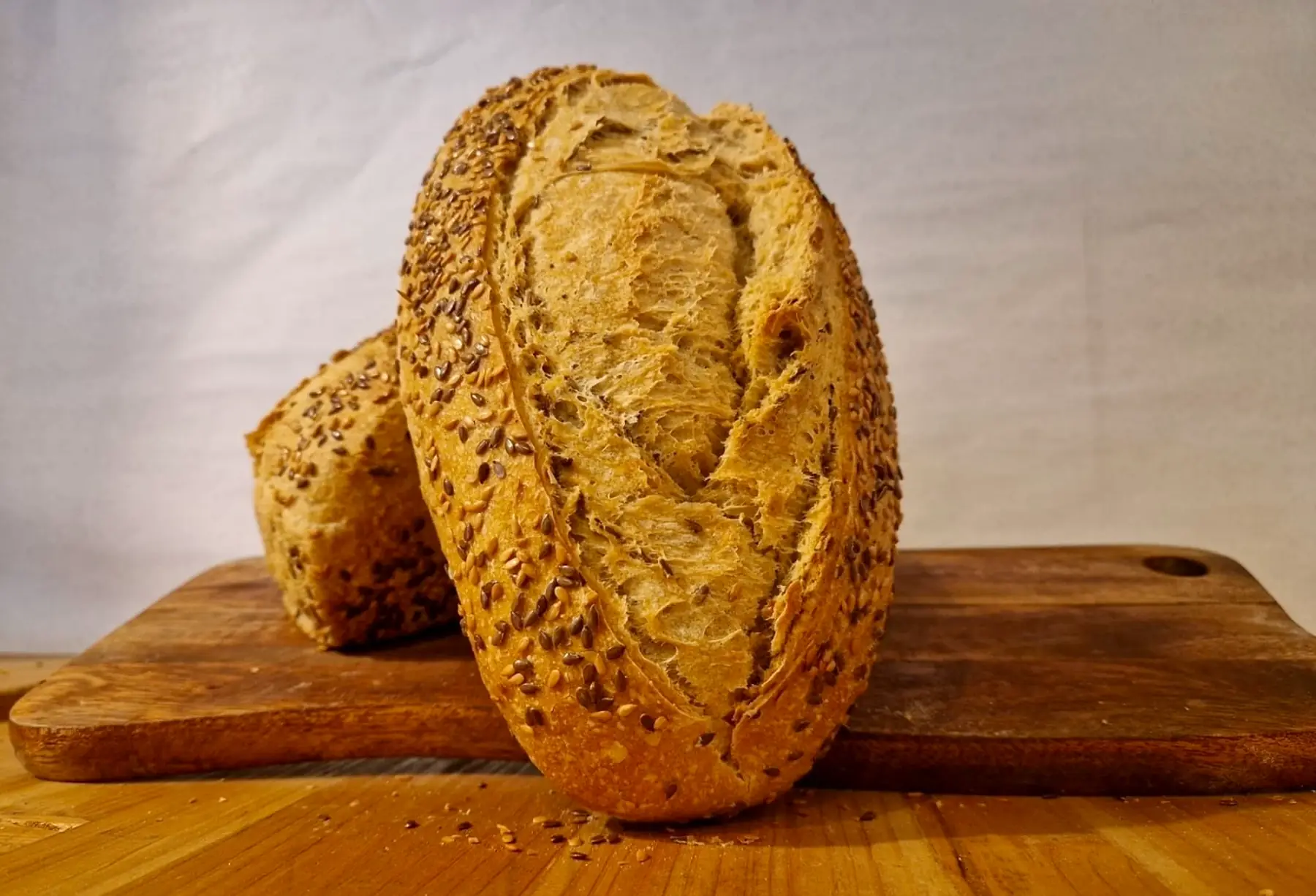 Pain bis au lin 500 gr*