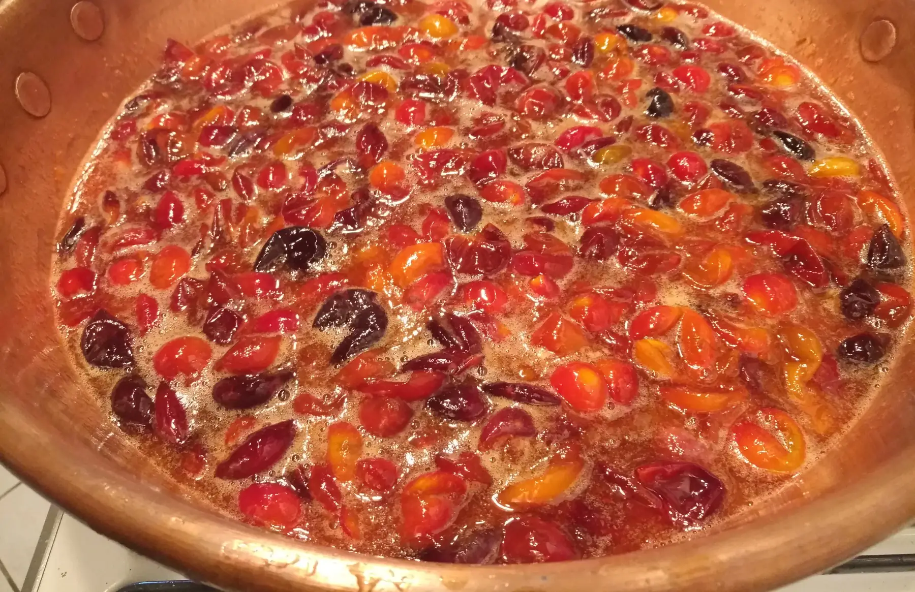 Confiture de prunes sauvages