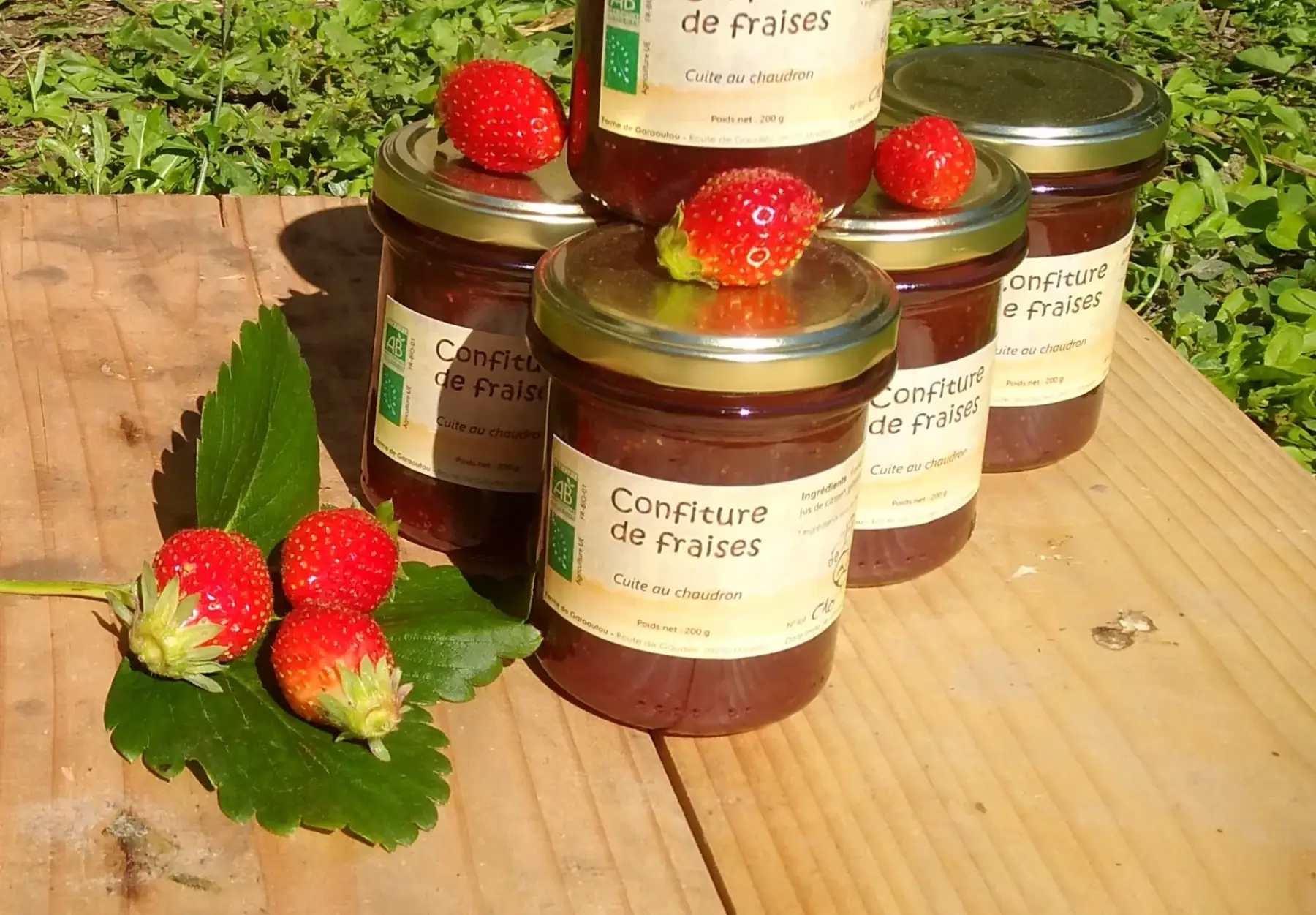Confiture de fraises
