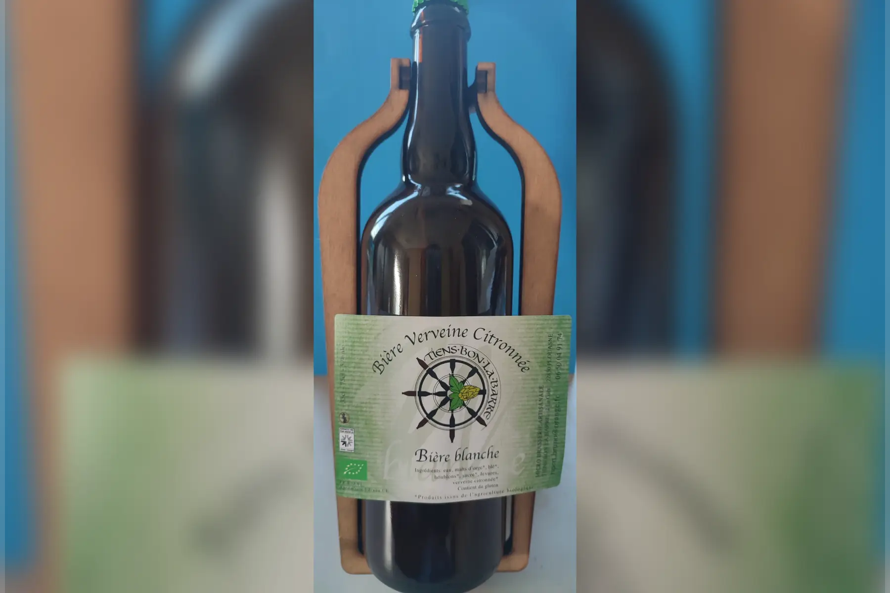 Bière blanche verveine citronnée
