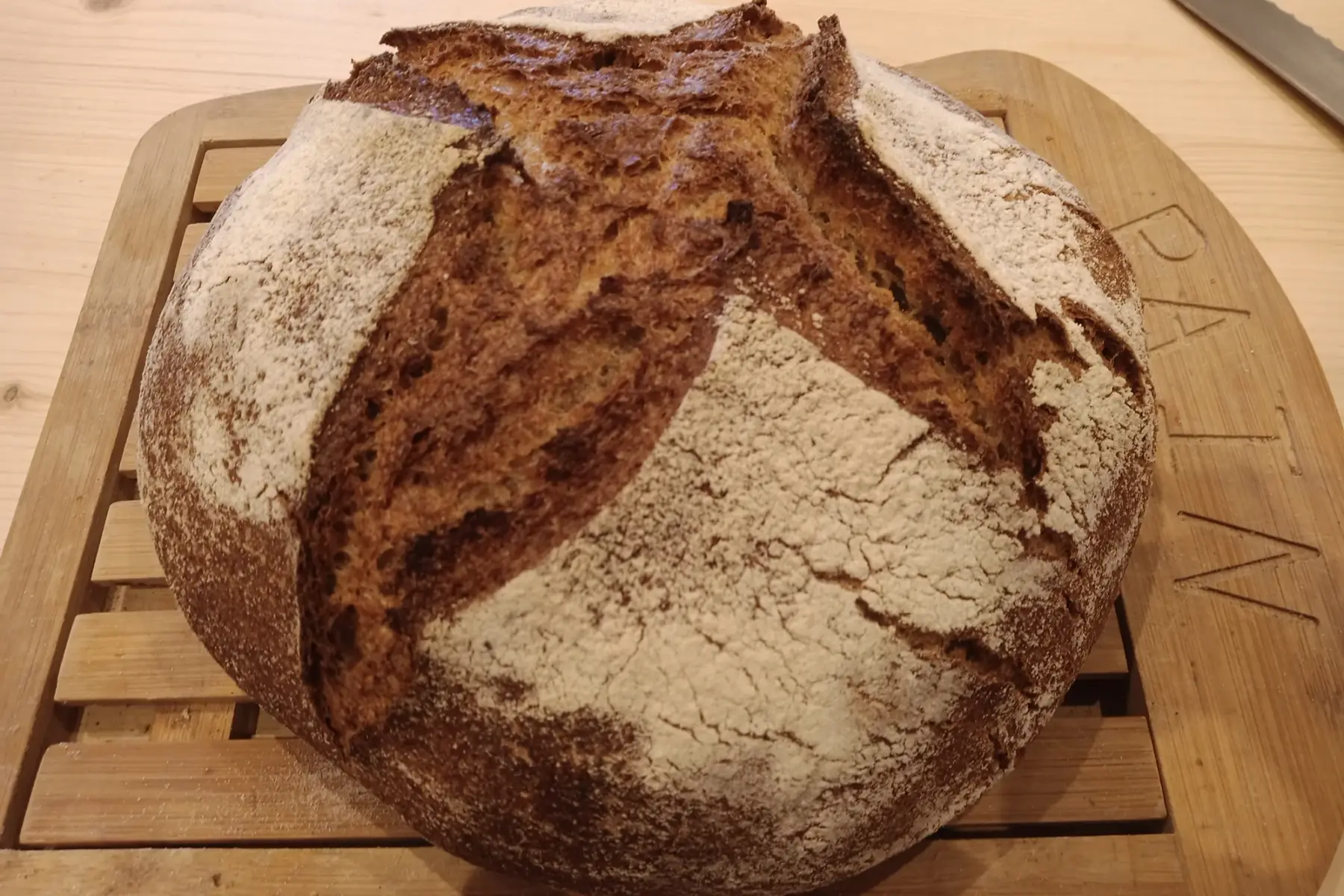 Pain intégral au levain