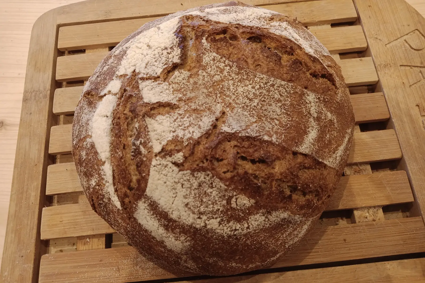 Pain de seigle au levain