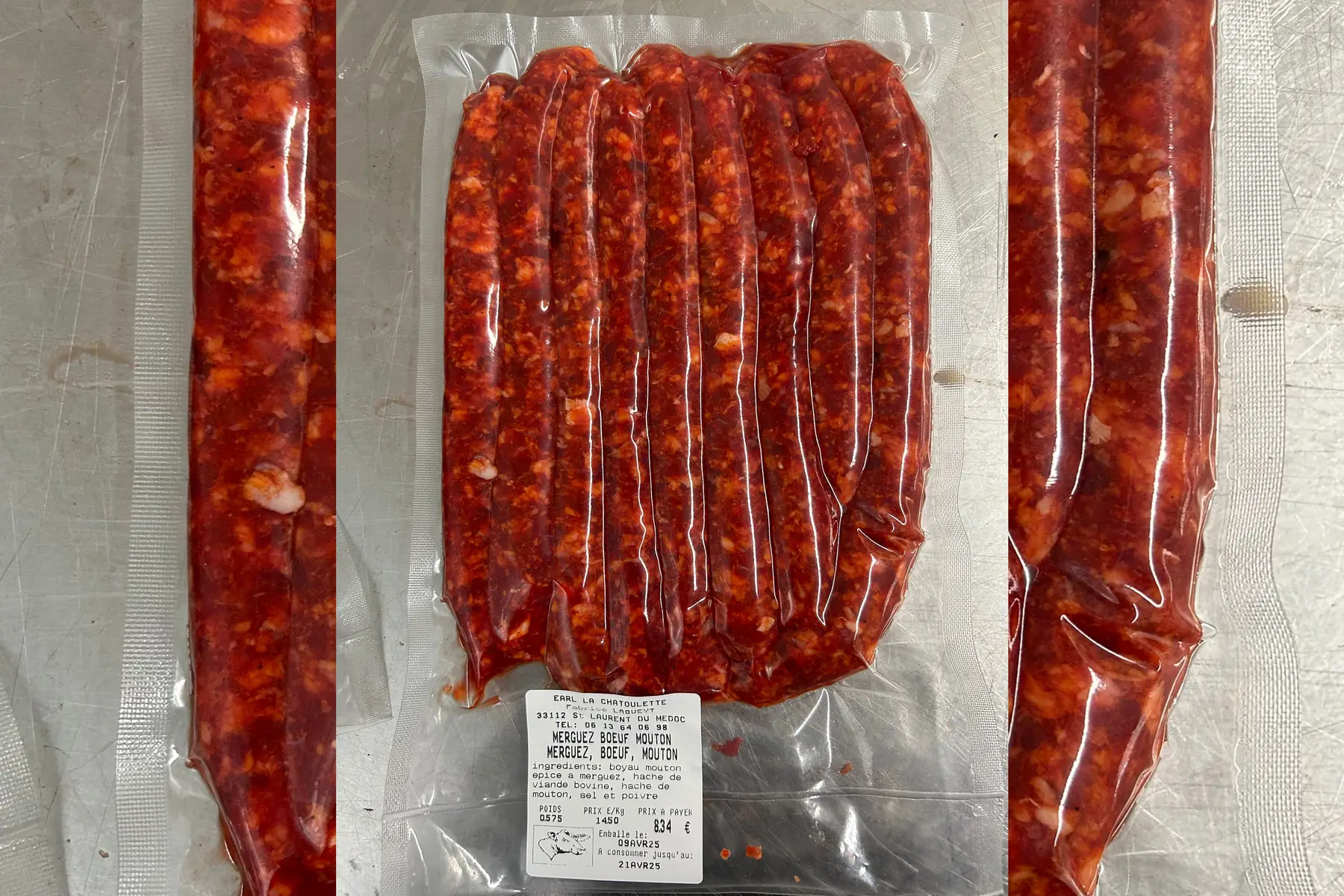 Merguez de bœuf