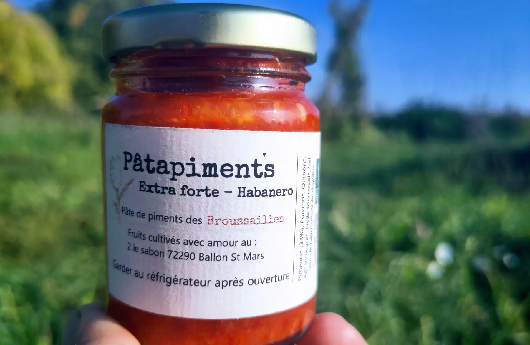 Pâtapiment rouge - Extra forte