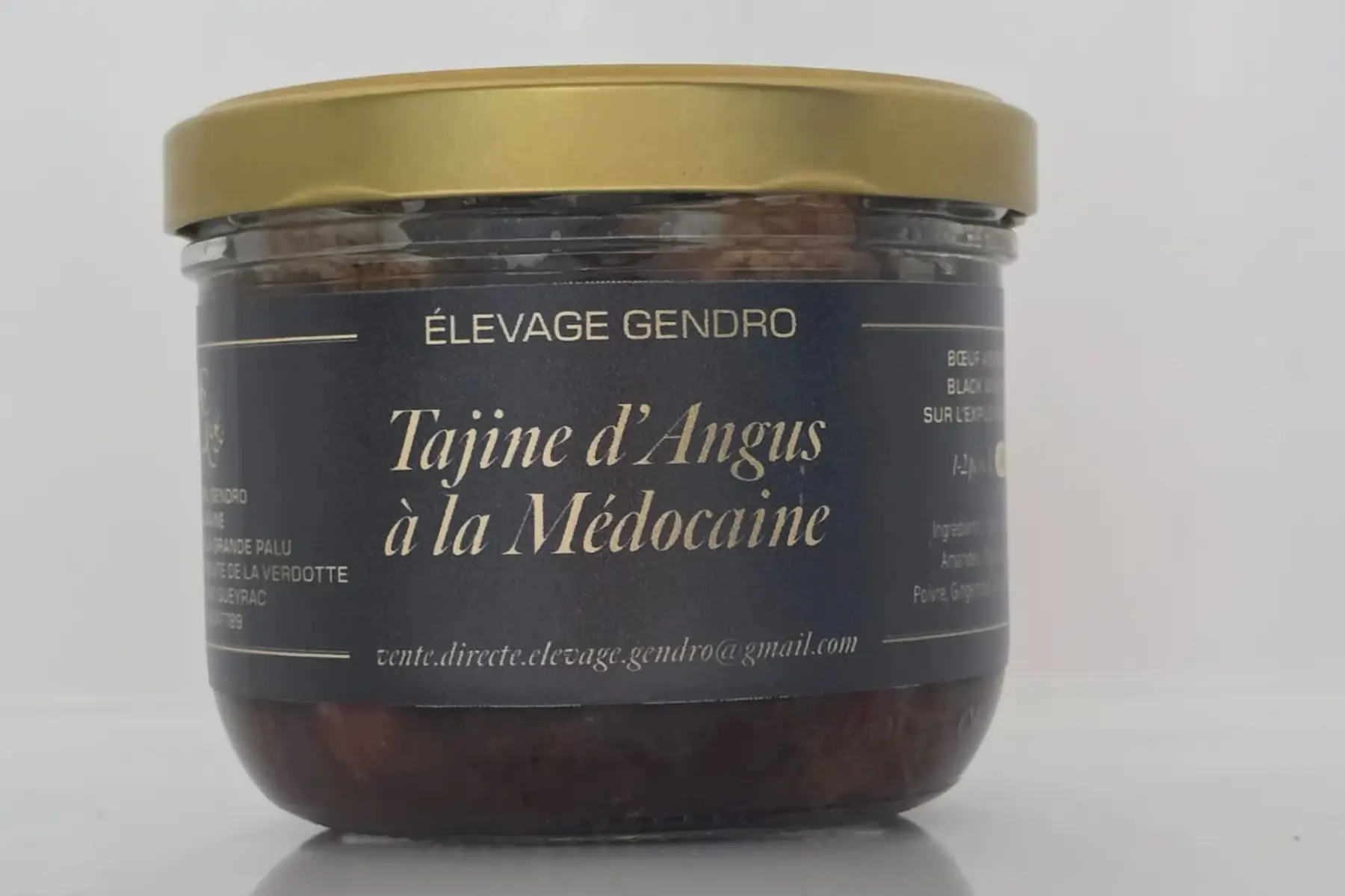 tajine de boeuf d'angus à la médocaine 350 gr