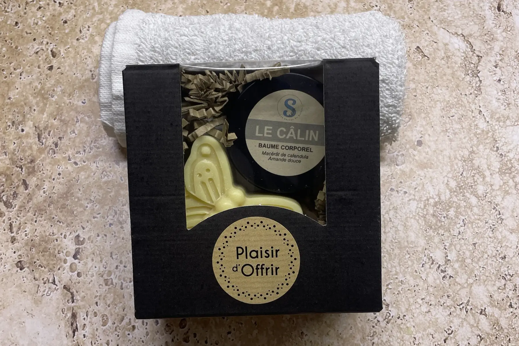 Coffret PAPILLON & BAUME – Baume LE CALIN & Savon DOUX
