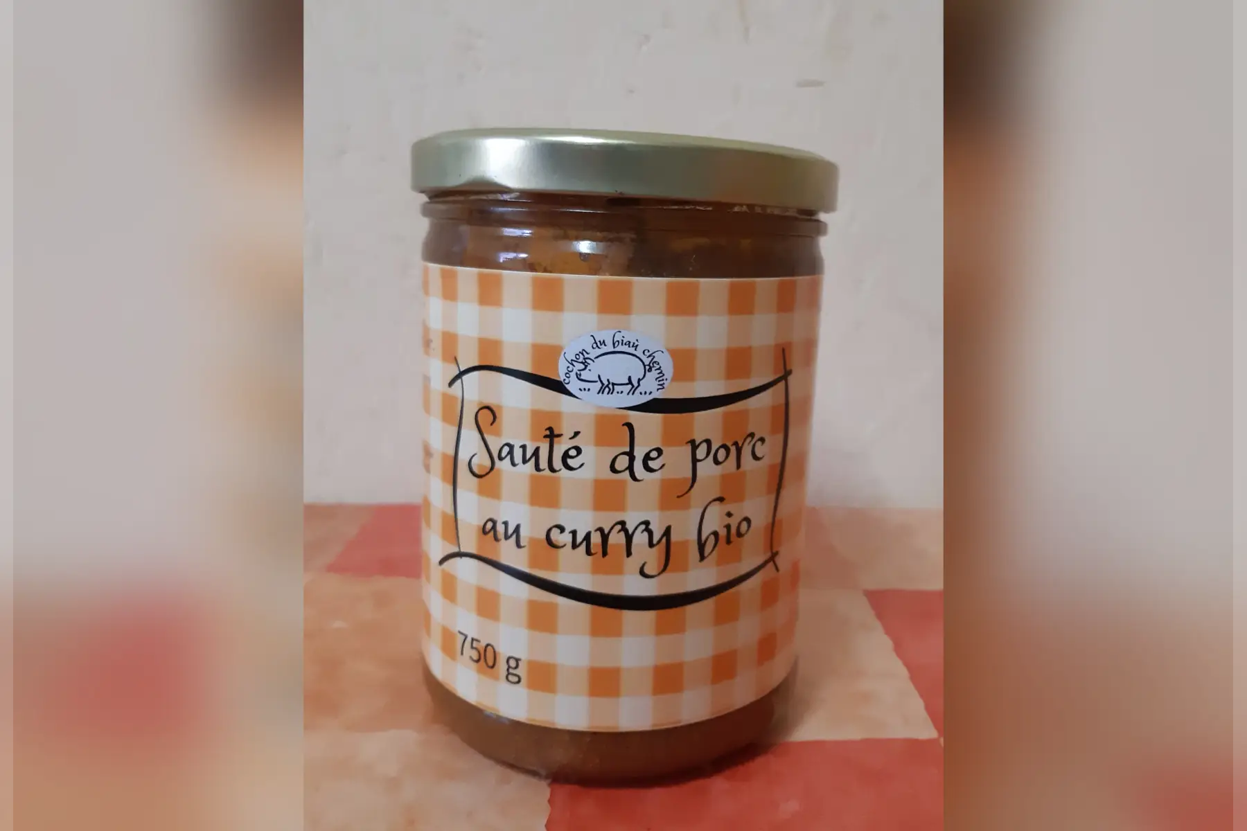 Sauté de porc au curry bio