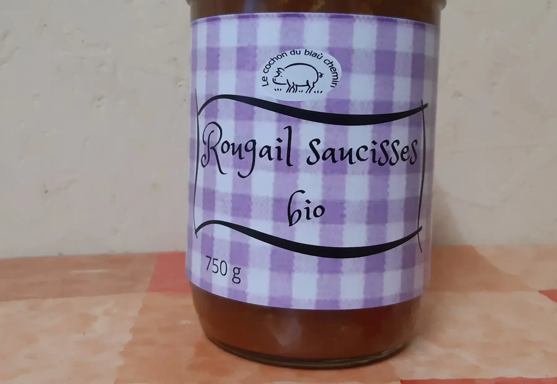 Rougail saucisses bio