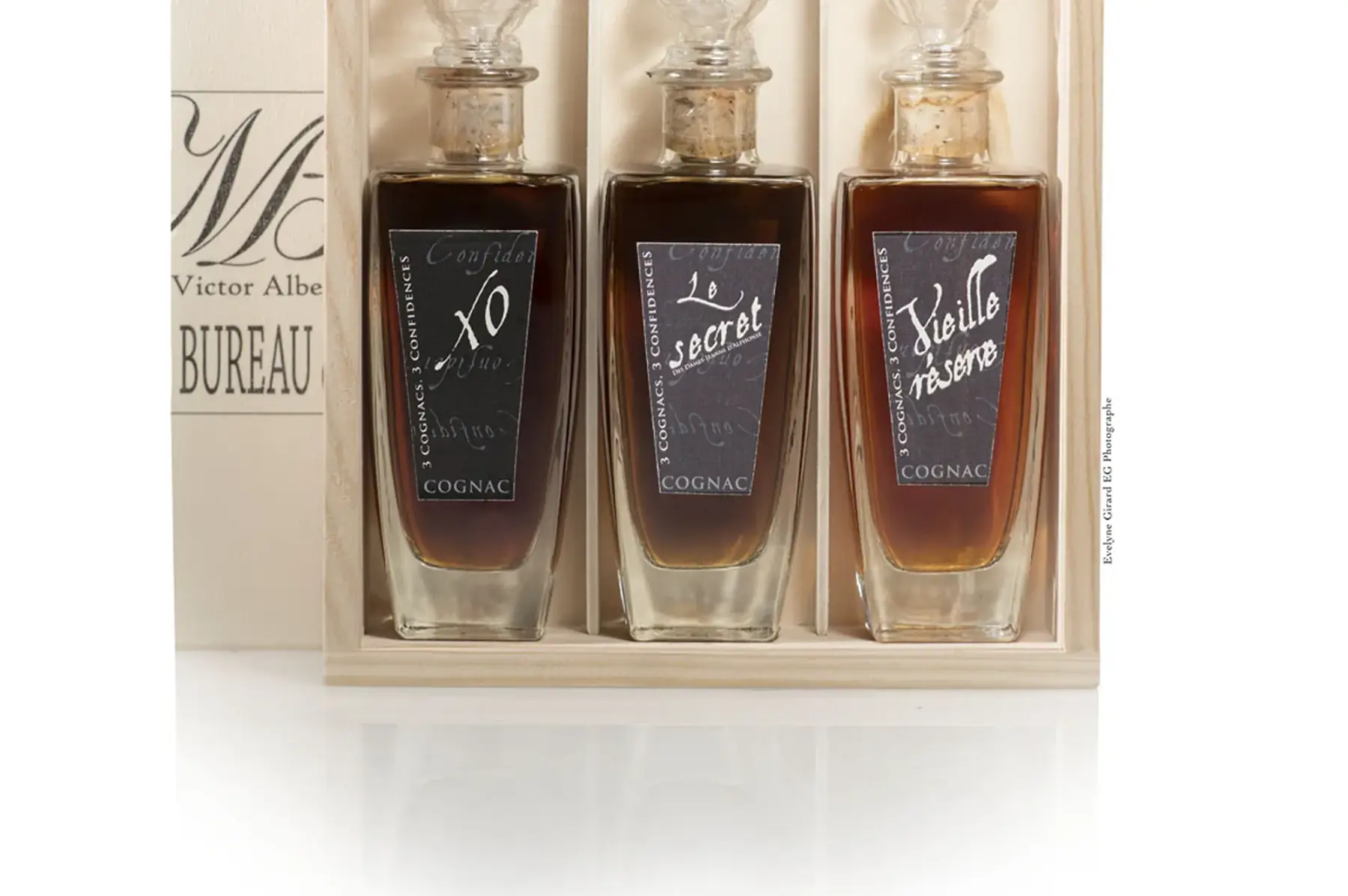 Coffret 3 Cognacs, 3 Confidences - Maison Beaulandry