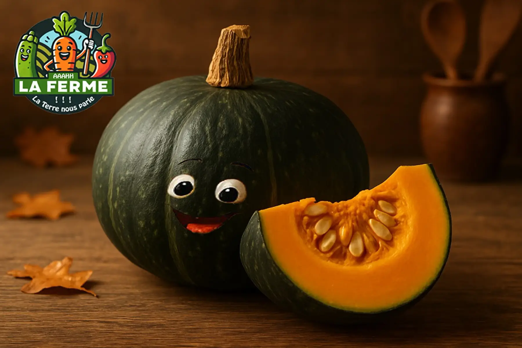 courge green hokkaido