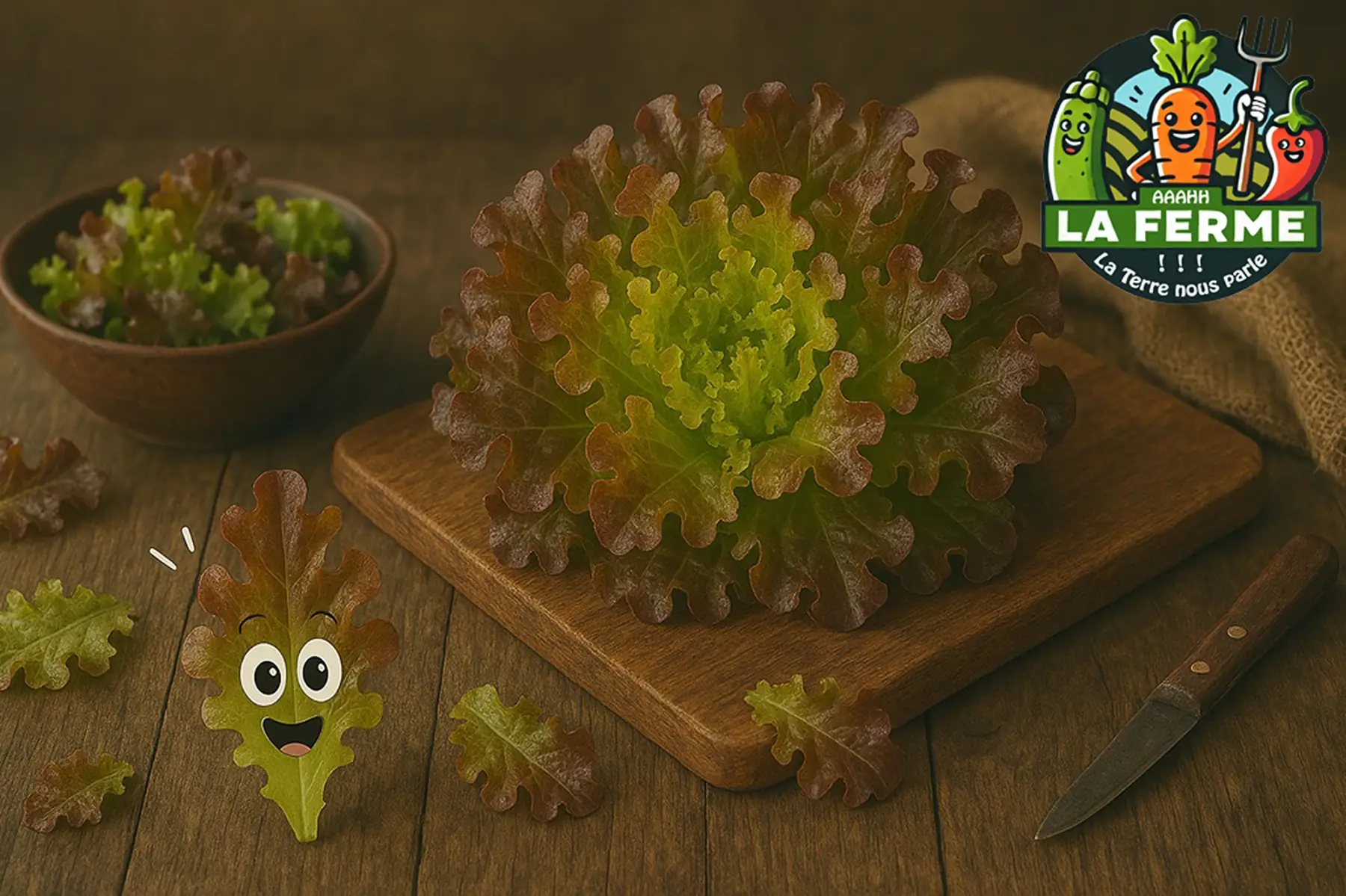 feuille de chêne brune