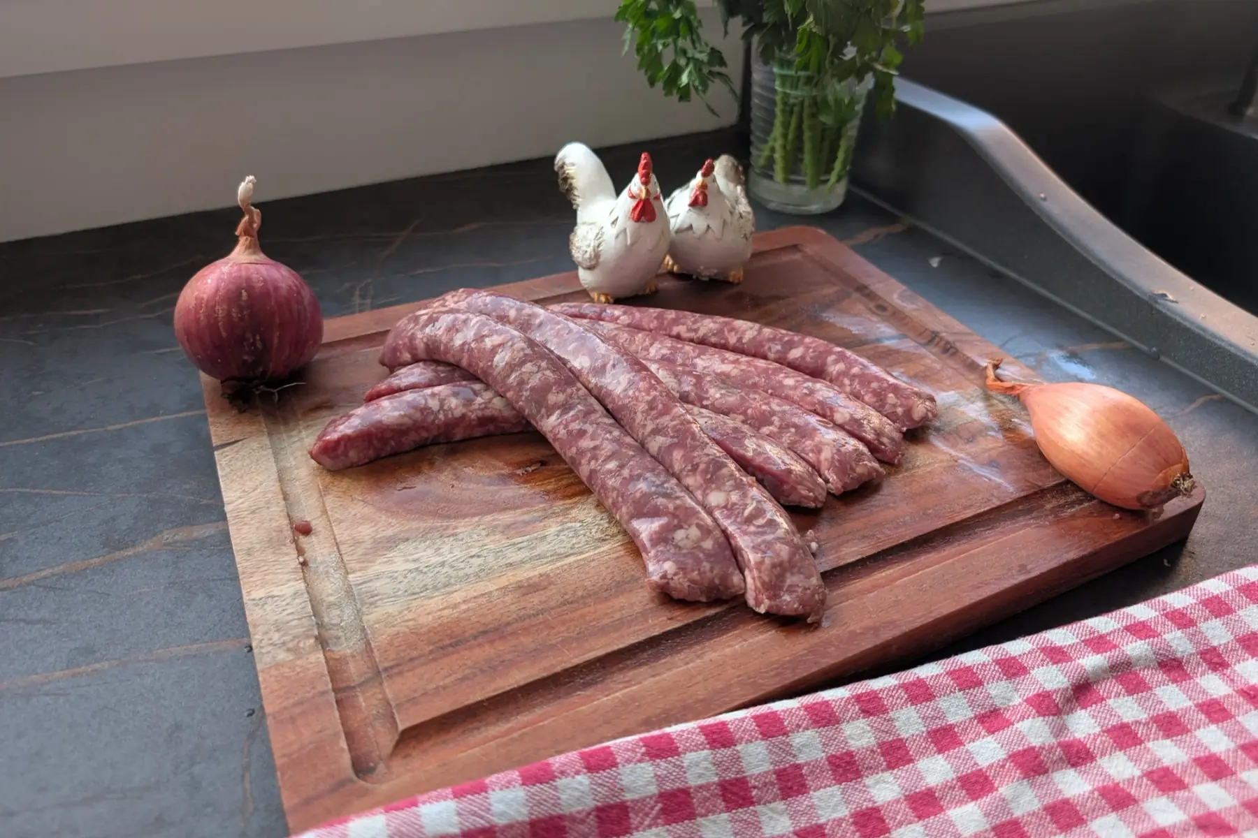 Saucisses de poulet