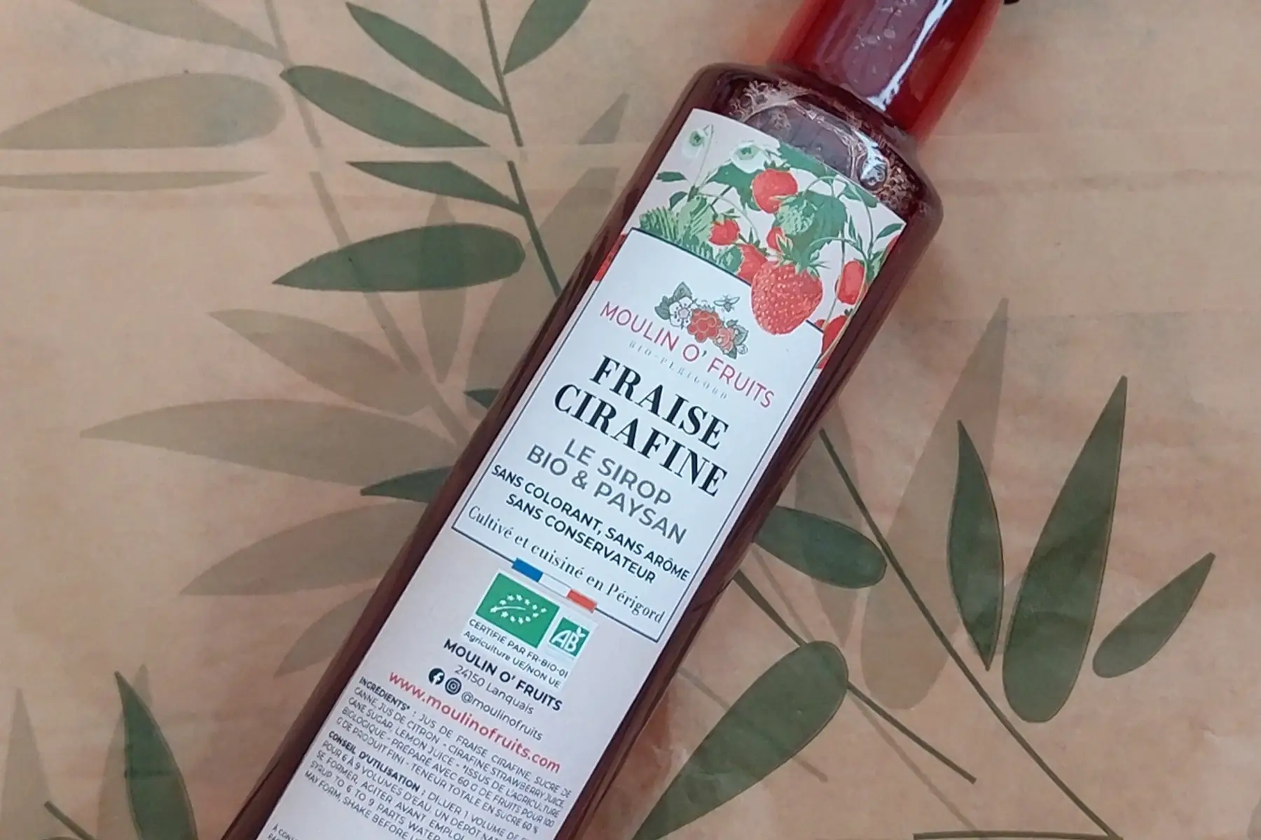 Sirop Fraise Cirafine