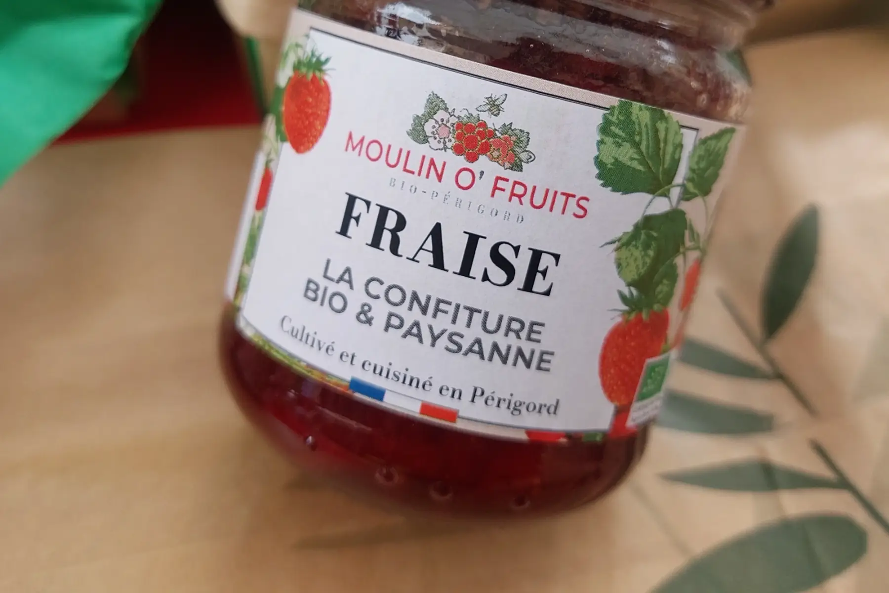 Confiture Fraise Bio
