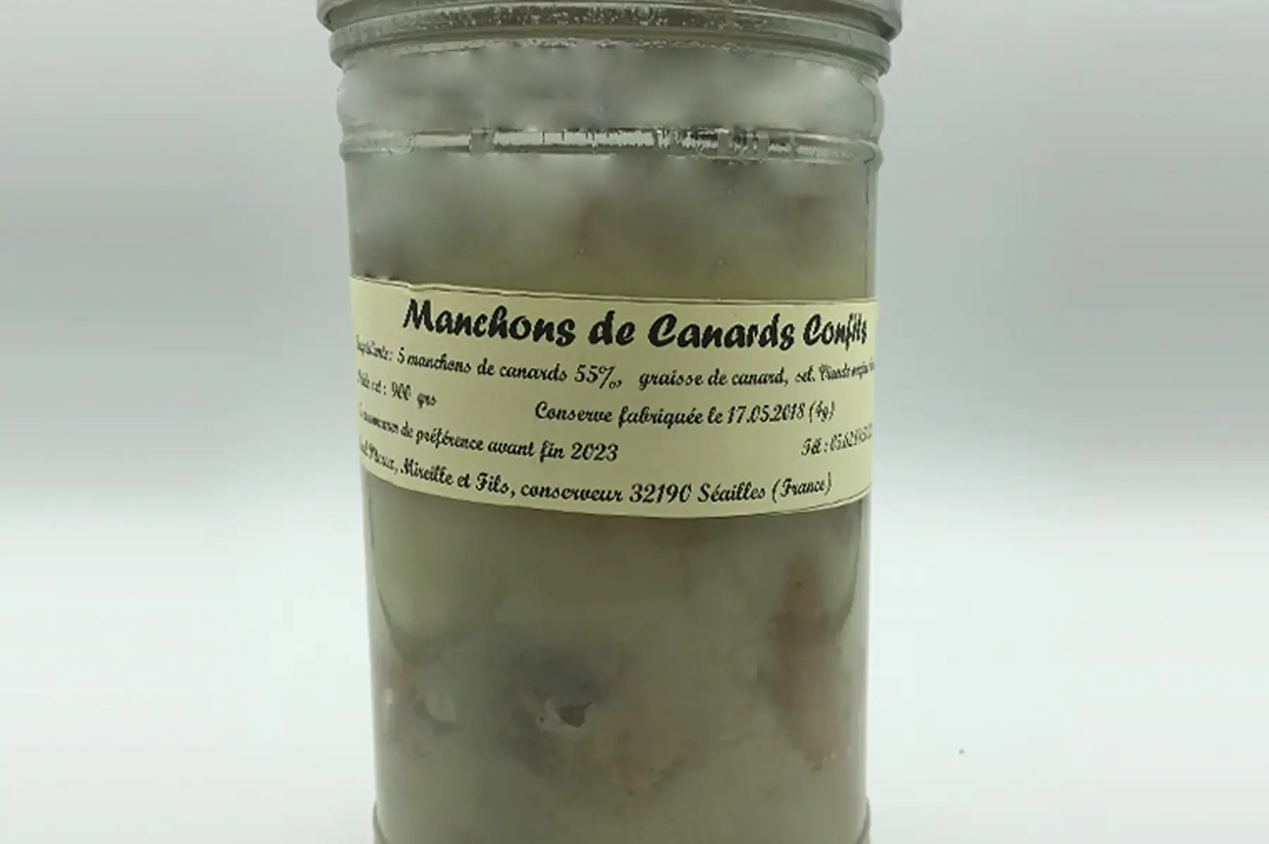 manchons de canard confits (5) 900 g