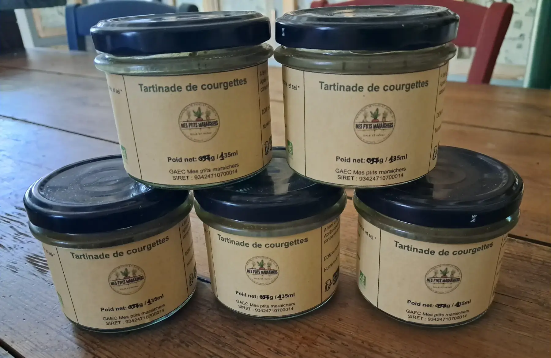 Tartinade courgettes