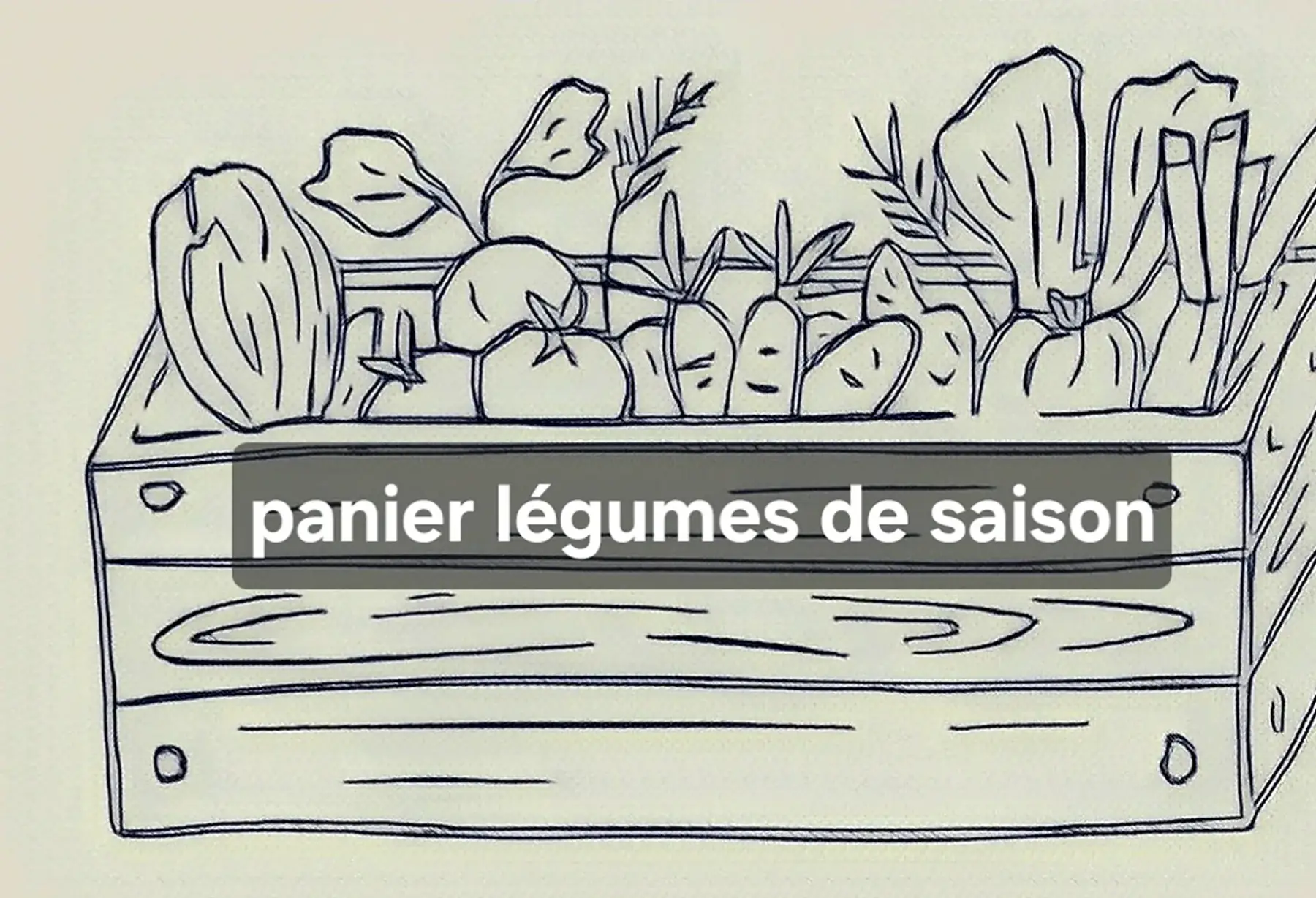 Panier surprise legumes frais