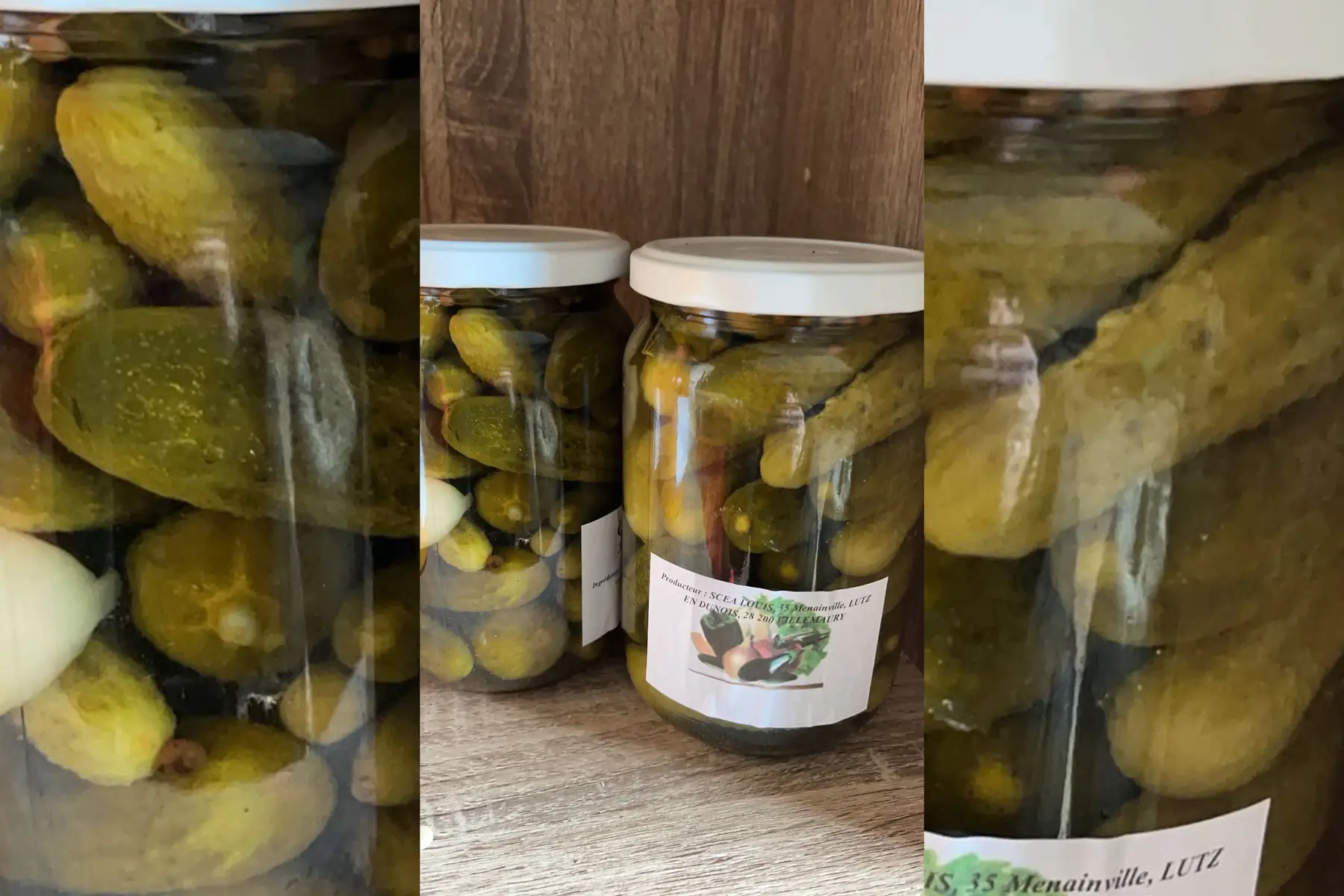 Cornichons grand pot