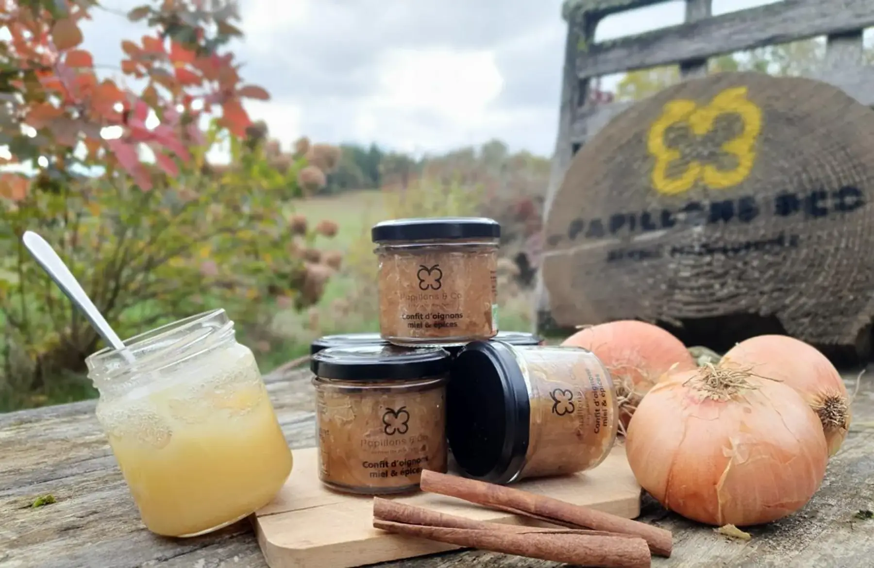 Pot confit d'oignon au miel