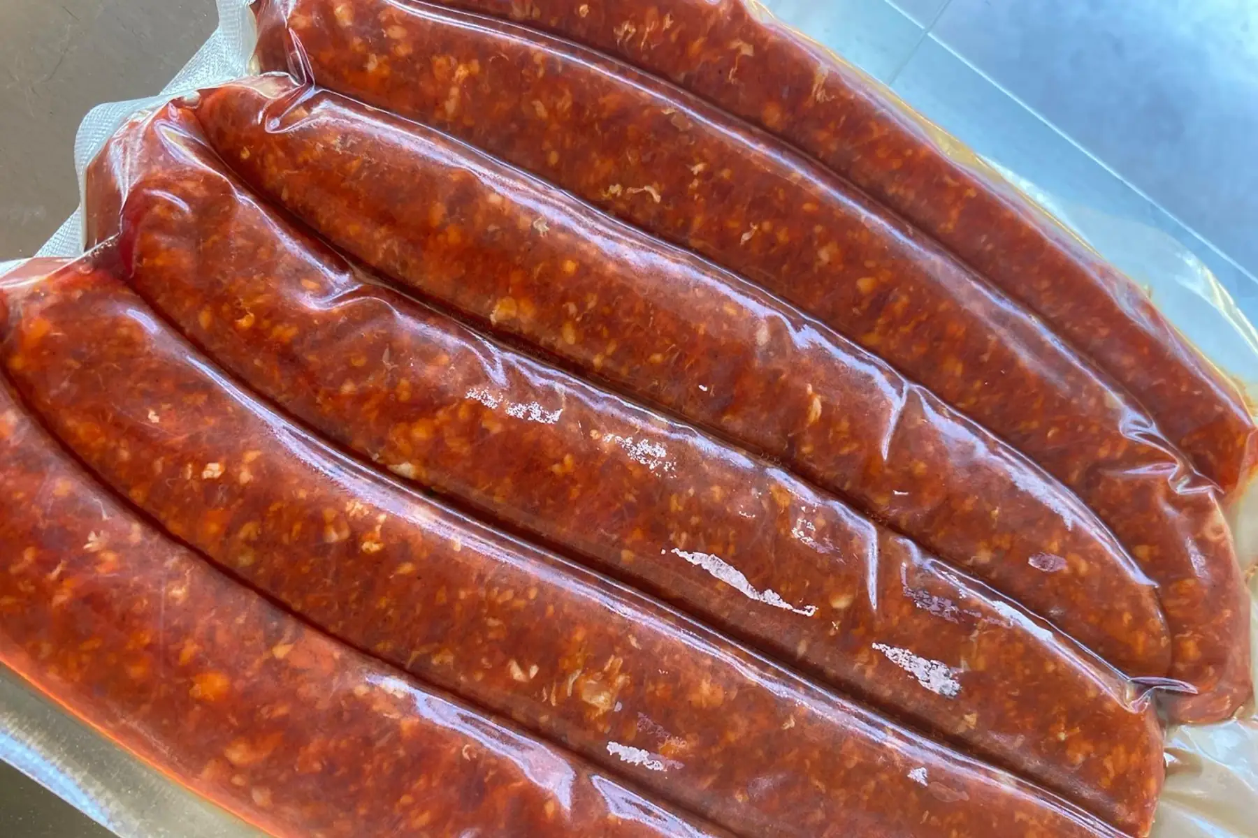 6 merguez 100% brebis sous-vide