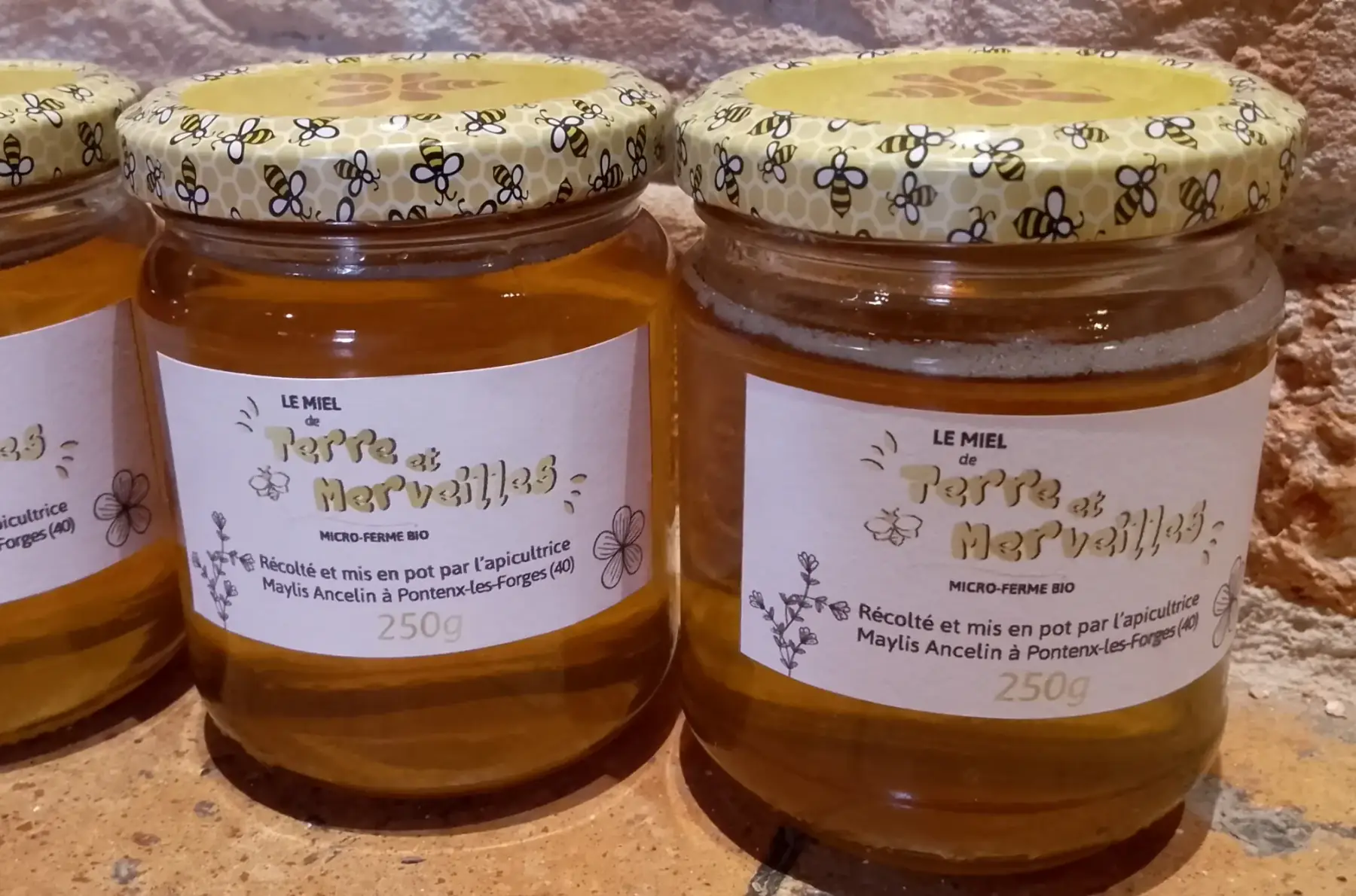 Miel de fleurs de forêt - 250g