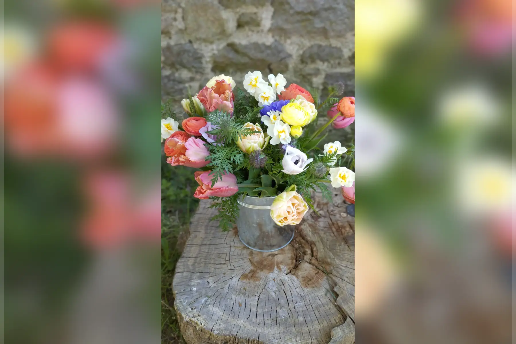 Bouquet de fleurs de saison