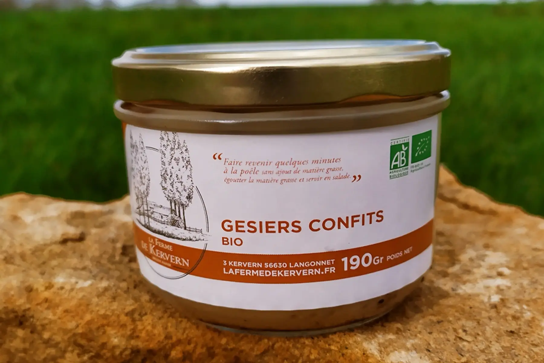 Gésiers confits 190 g
