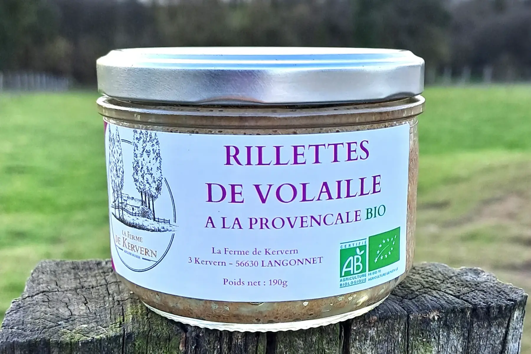 Rillettes de volaille à la Provençale 190 g