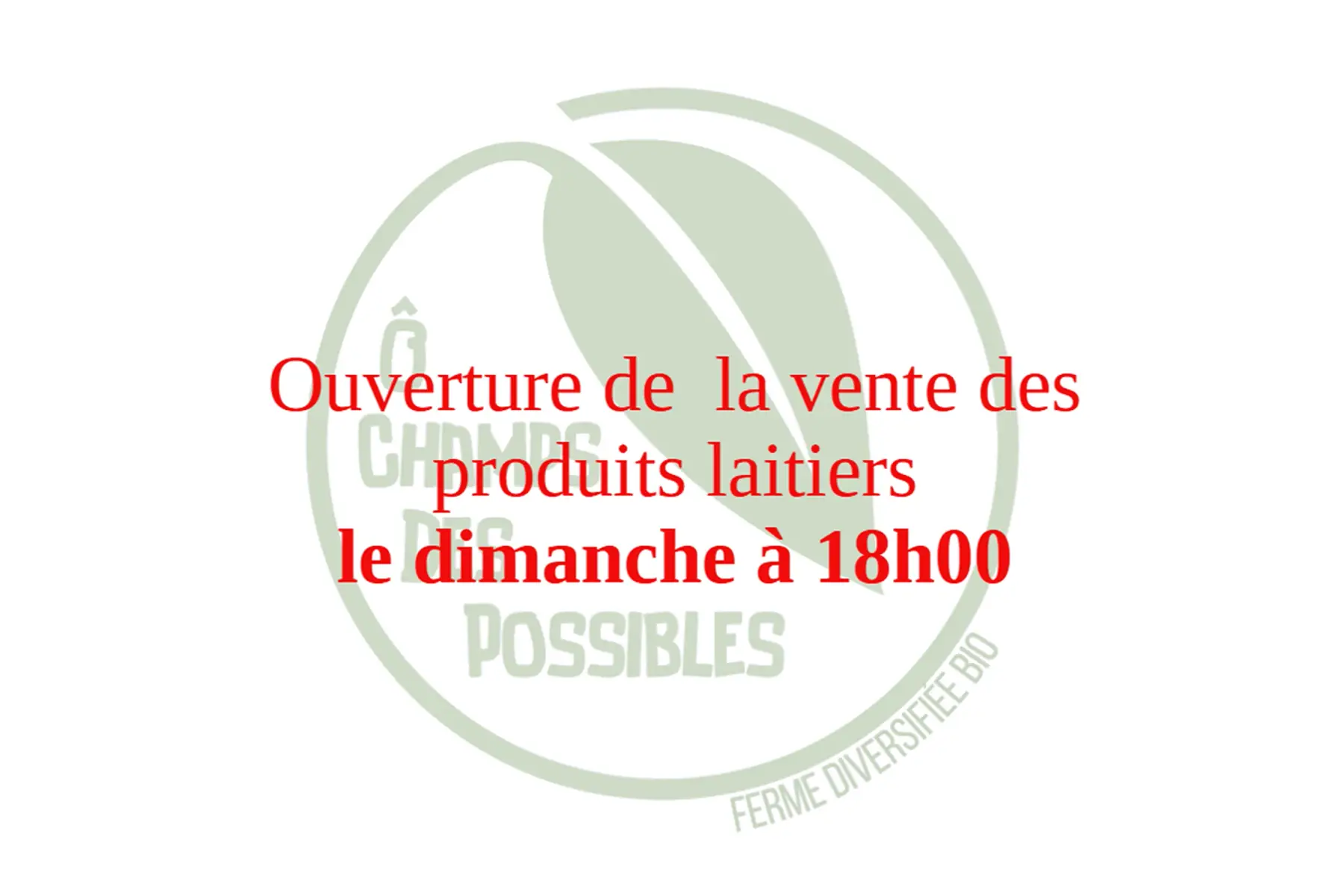 Ferme Ô Champs des possibles