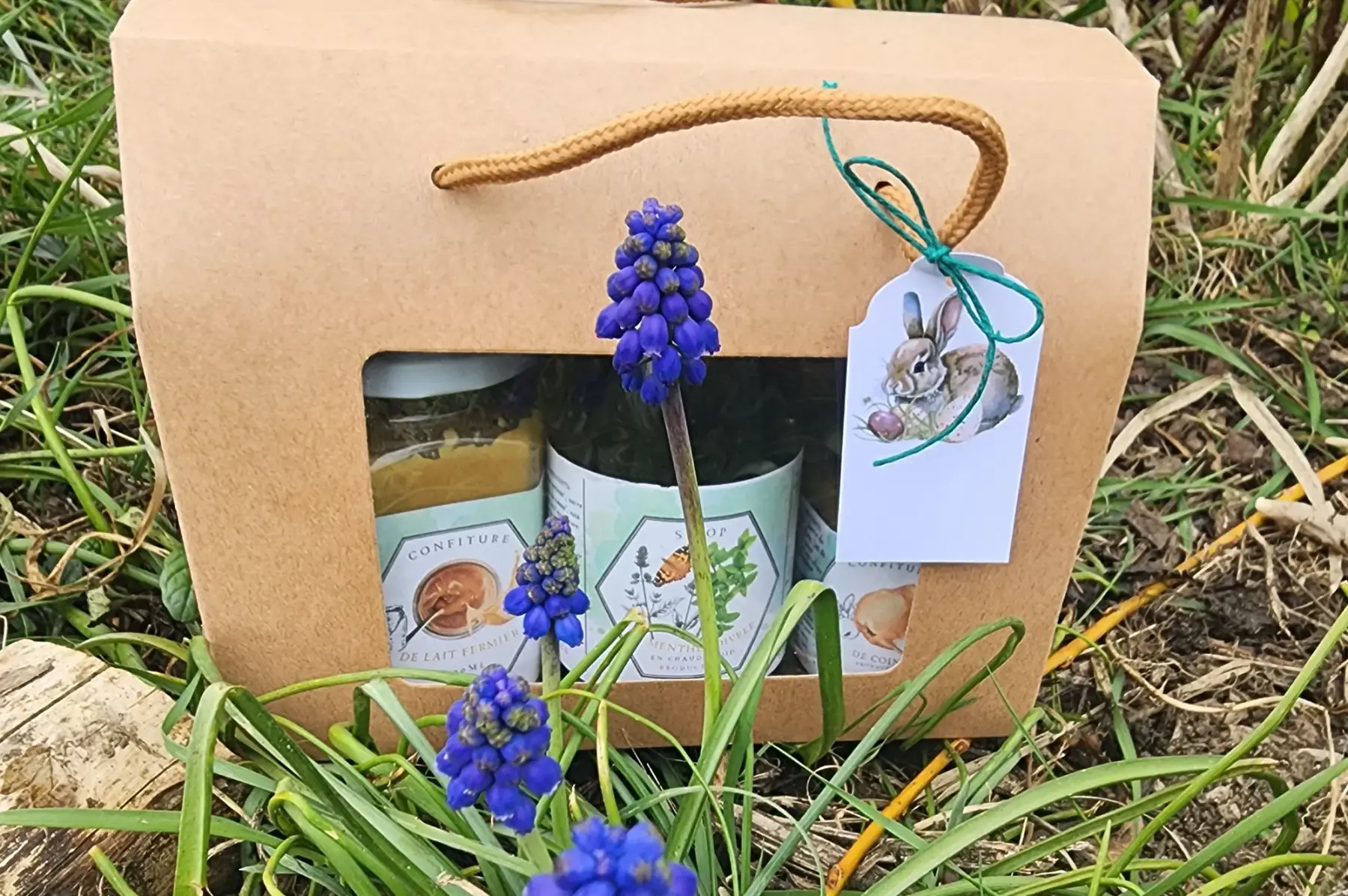 Coffret cadeau sirops et ses confitures