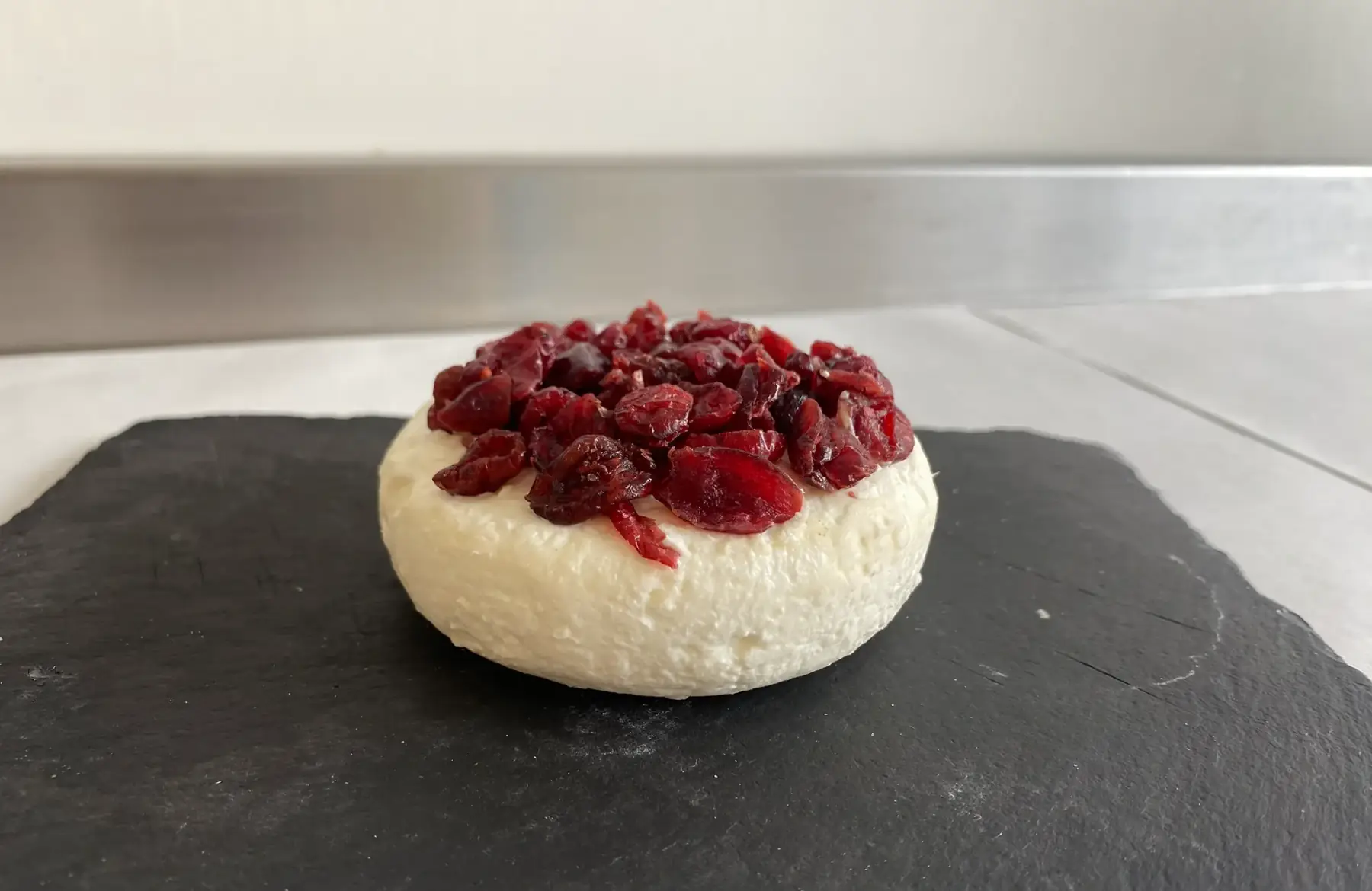 Fromage frais au lait de chèvre pasteurisé - Cranberries