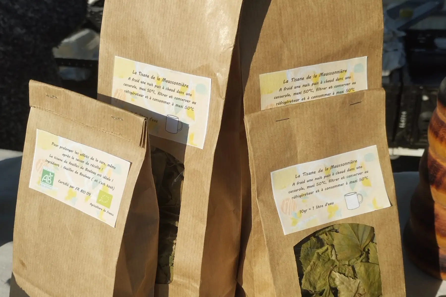 Tisane de feuilles de Bouleau