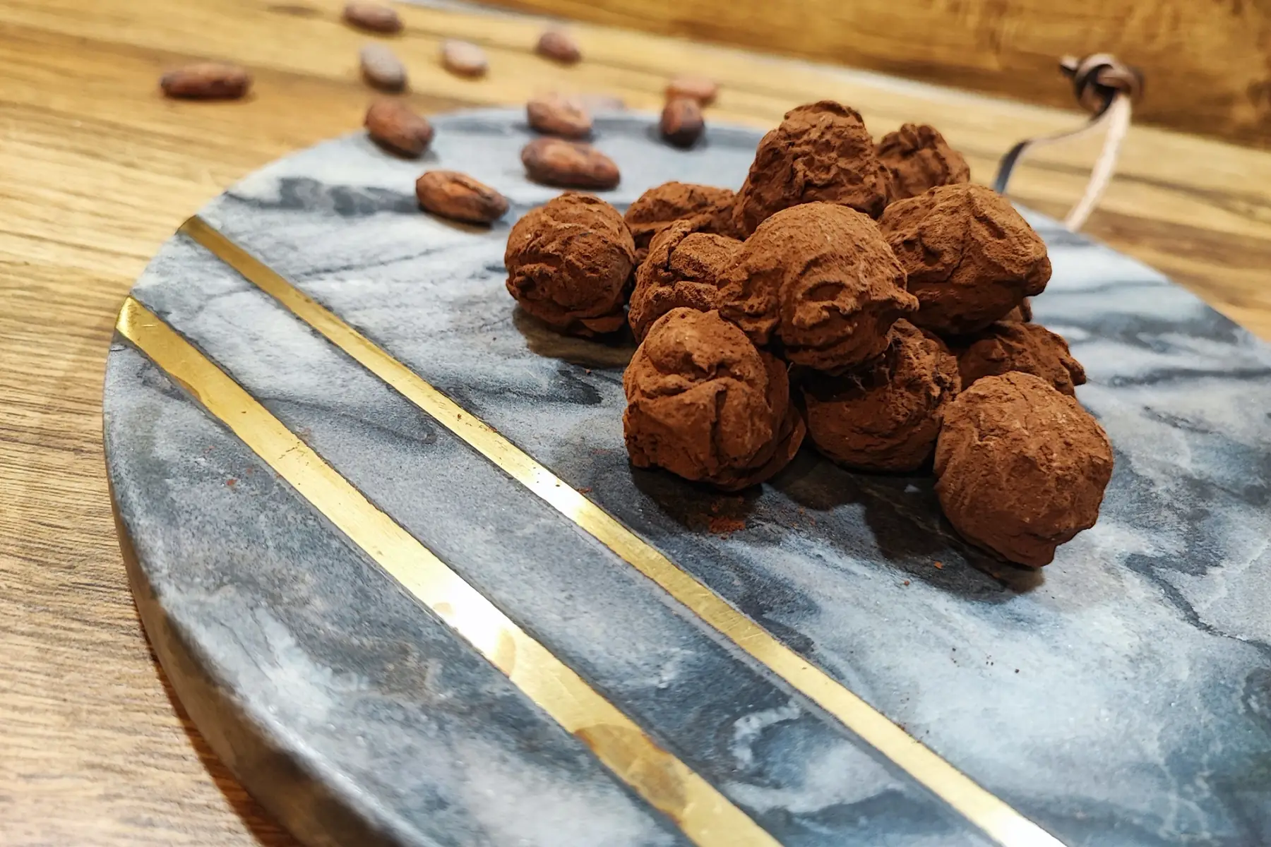 Truffes Chocolat / Vanille bio Madagascar