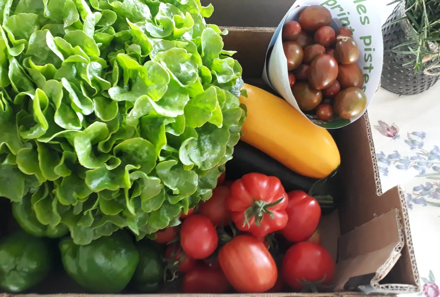 Panier de légumes de saison (3 à 4 parts)