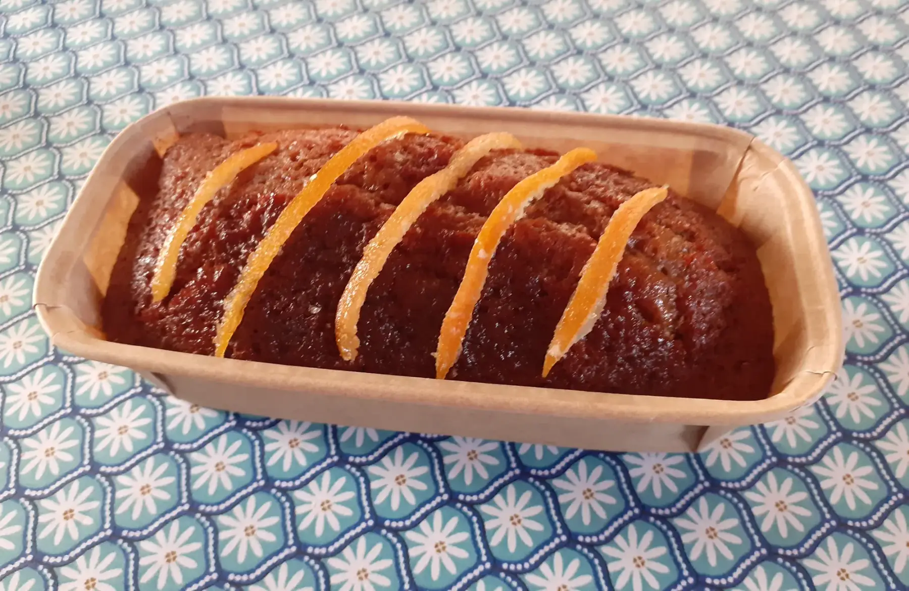 Pain d'épices à l'orange Bio fait maison