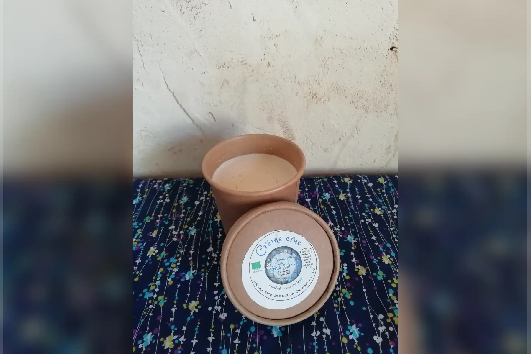 Crème crue 170g