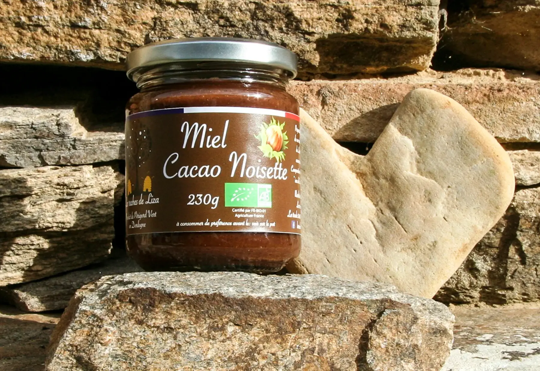 Préparation Miel cacao Noisette