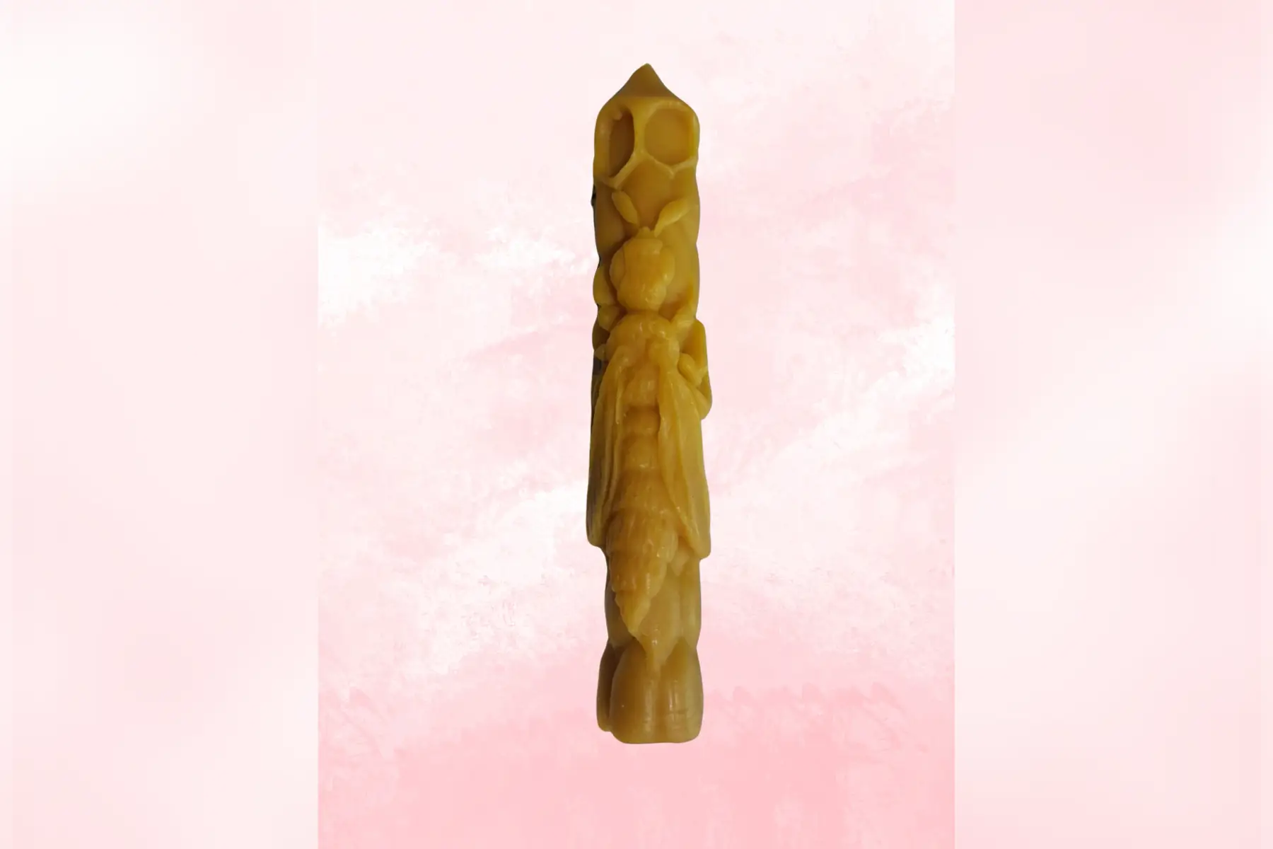 Cierge Abeille - Bougie en cire d'abeille