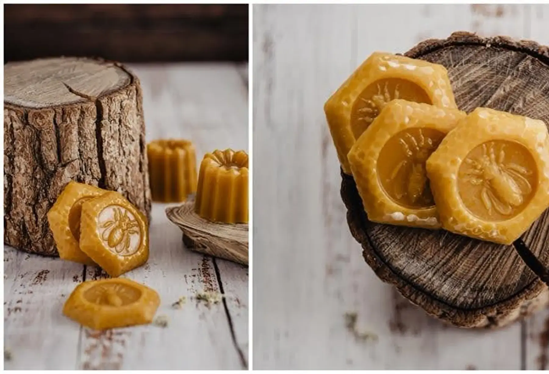 Moulages de Cire d'abeille, qualité opercules