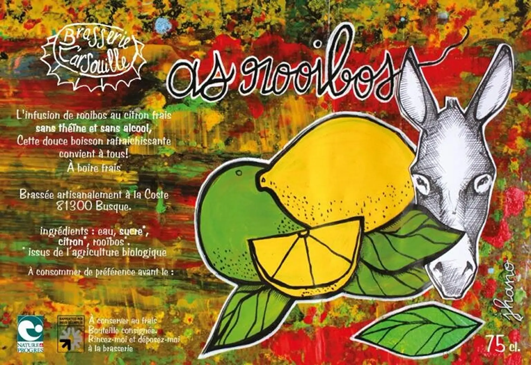 ASROOIBOS - 0 alcool - 6*75cl