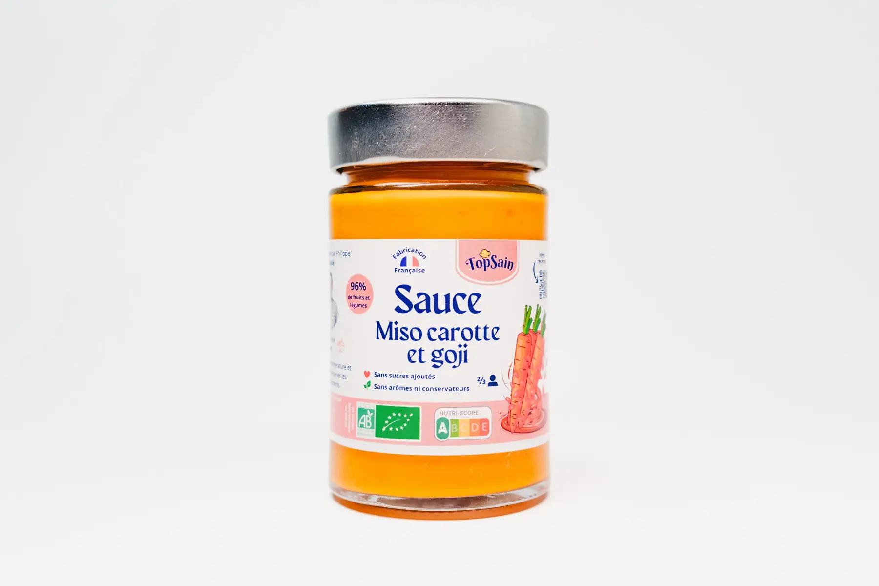 Sauce miso carotte et goji