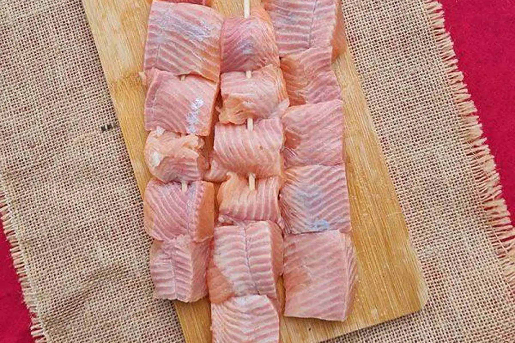 Brochette de truite vrac nature - Bio X2