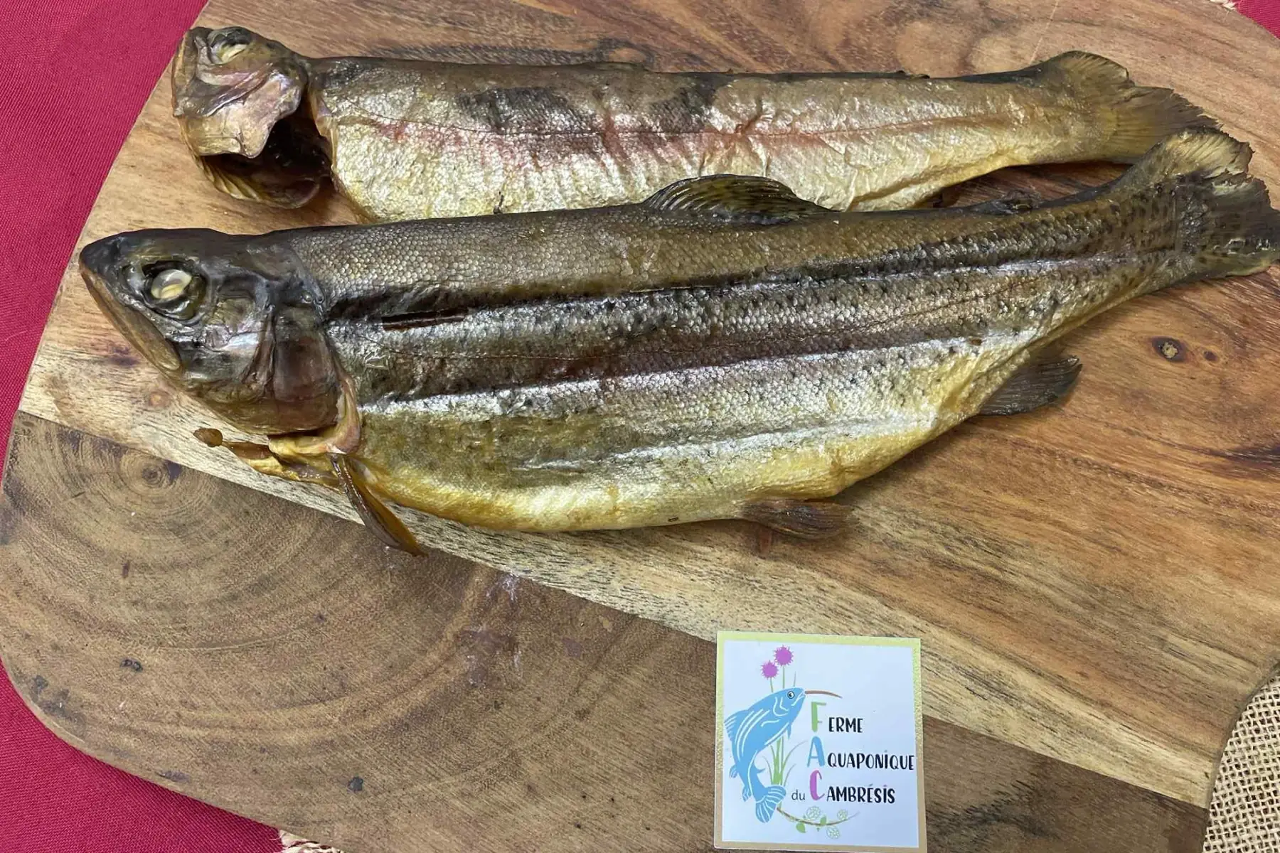 Truite fumée à chaud Bio - Entière (à la pièce)