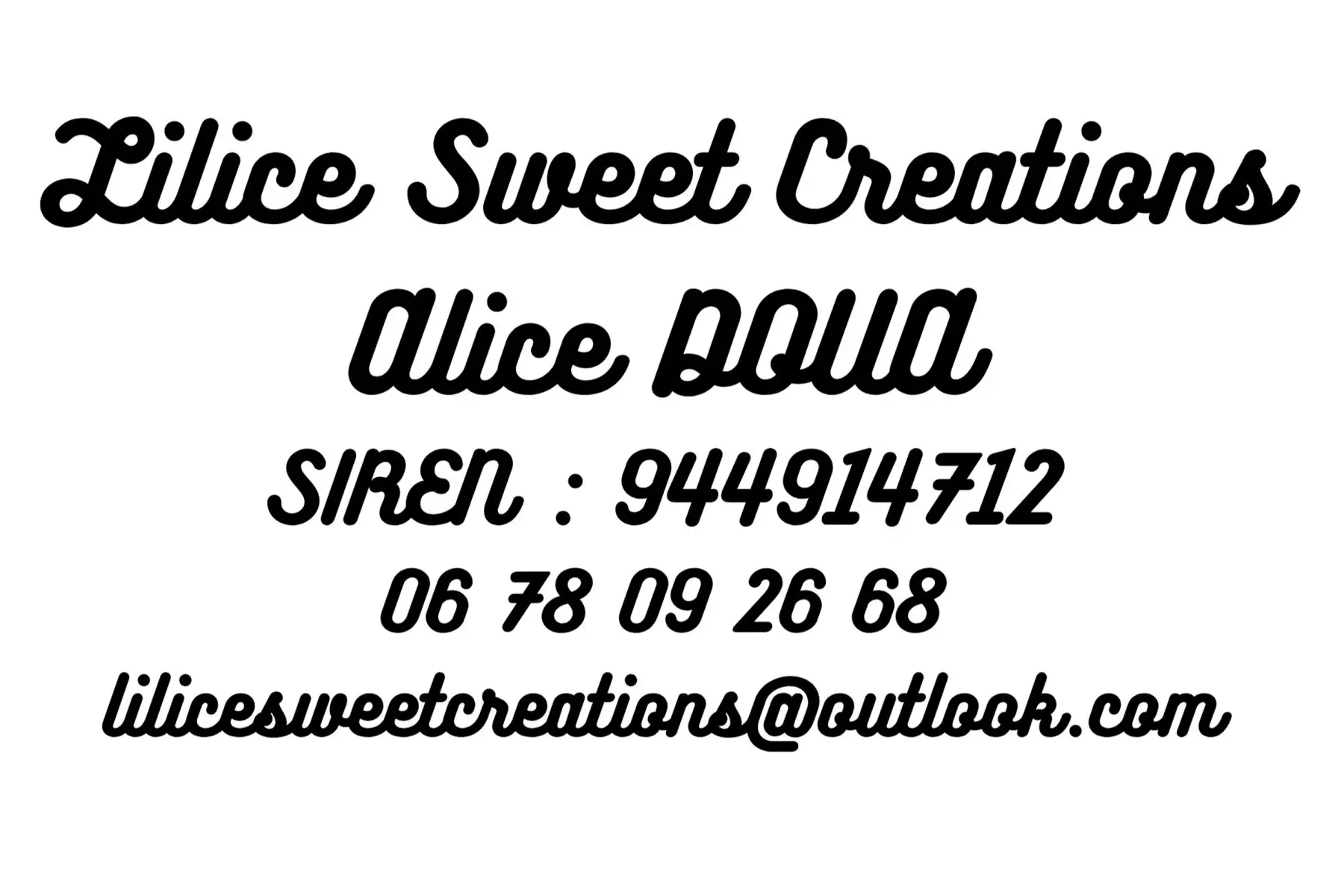 Lilice Sweet Creation