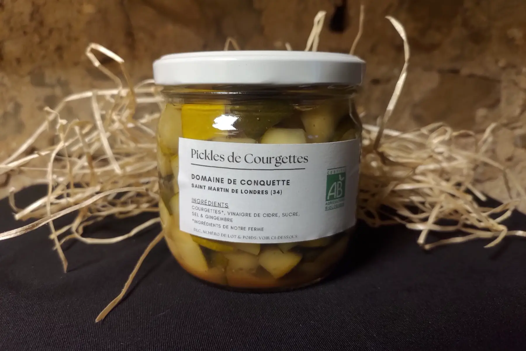Pickles de Courgettes Bio