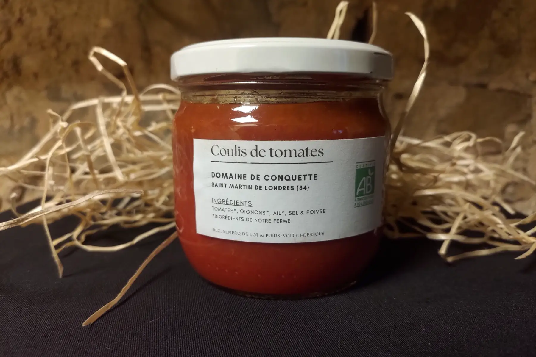 Coulis de Tomates Bio