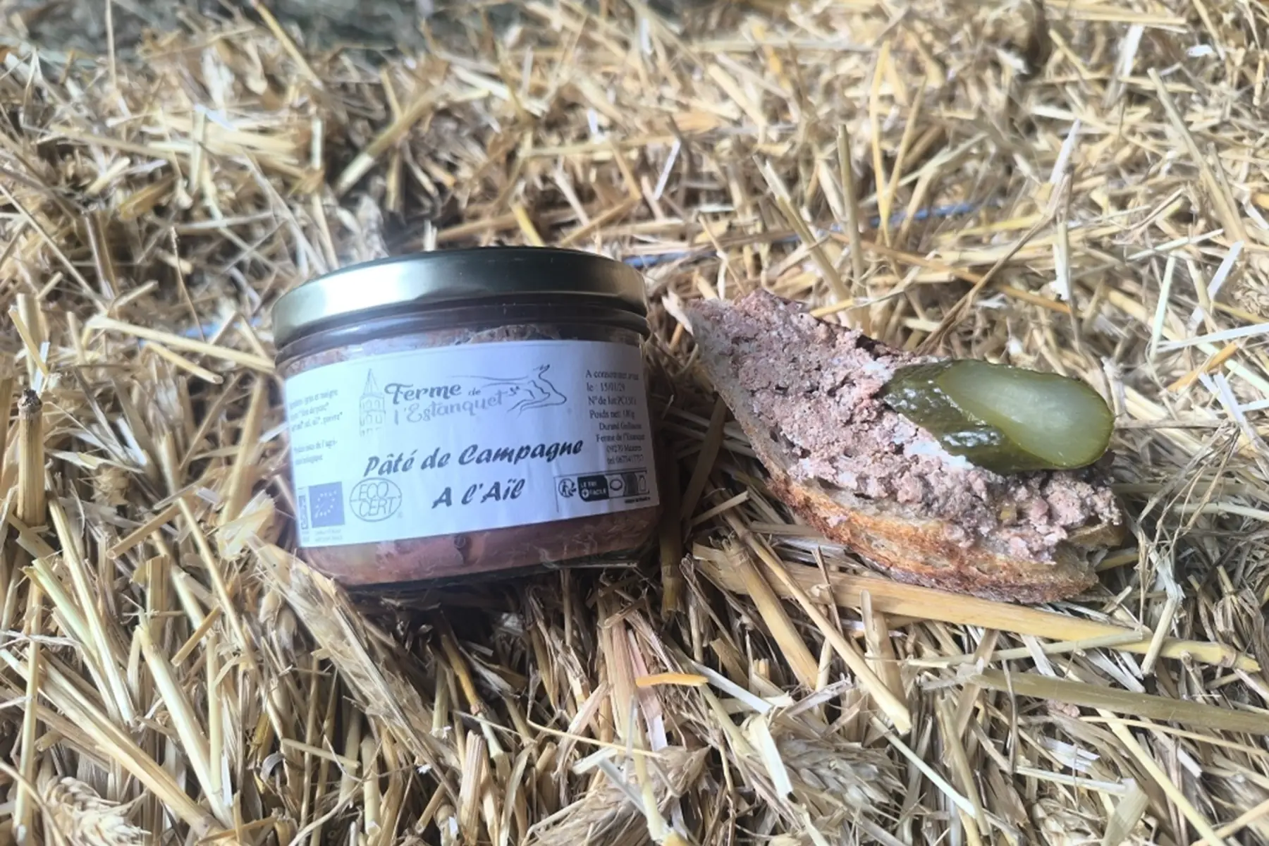 paté de campagne a l'ail