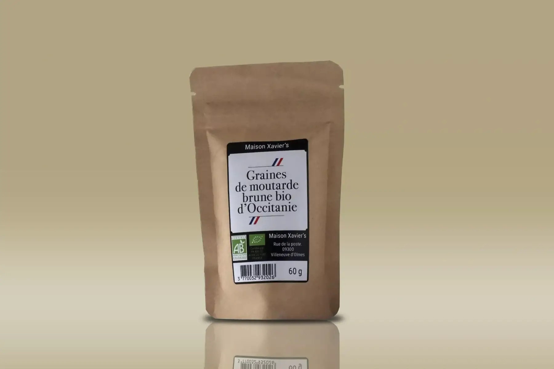 Graines Moutarde brune bio