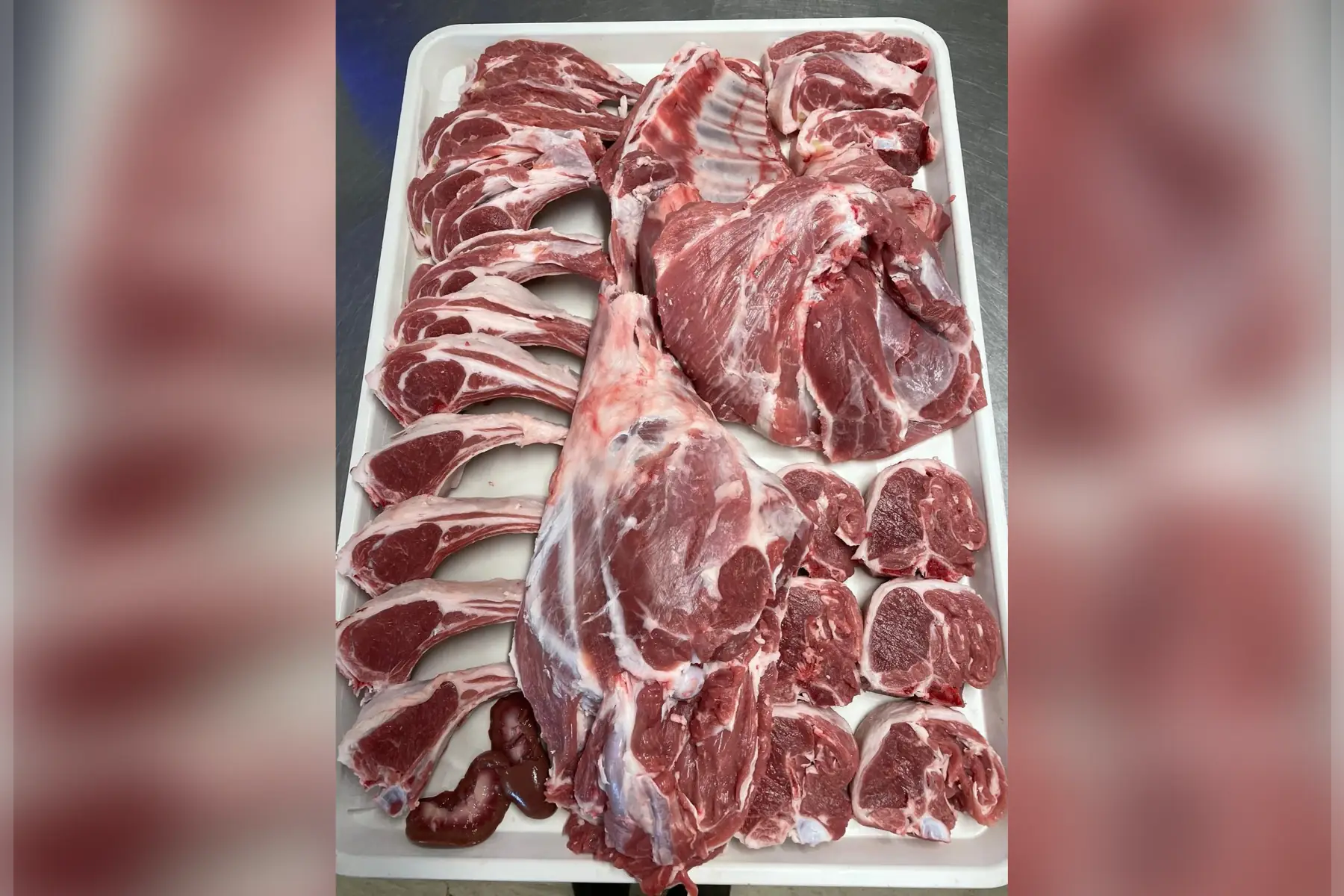 Colis d'agneau